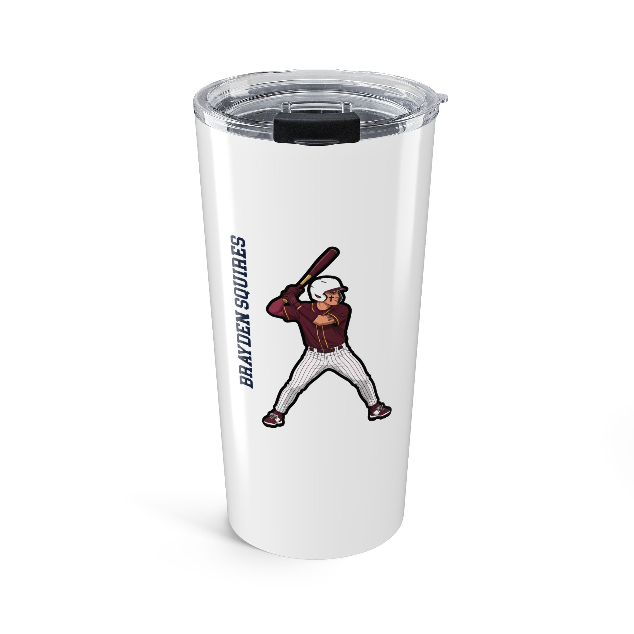 20oz Tumbler — character_name_vertical in Classic