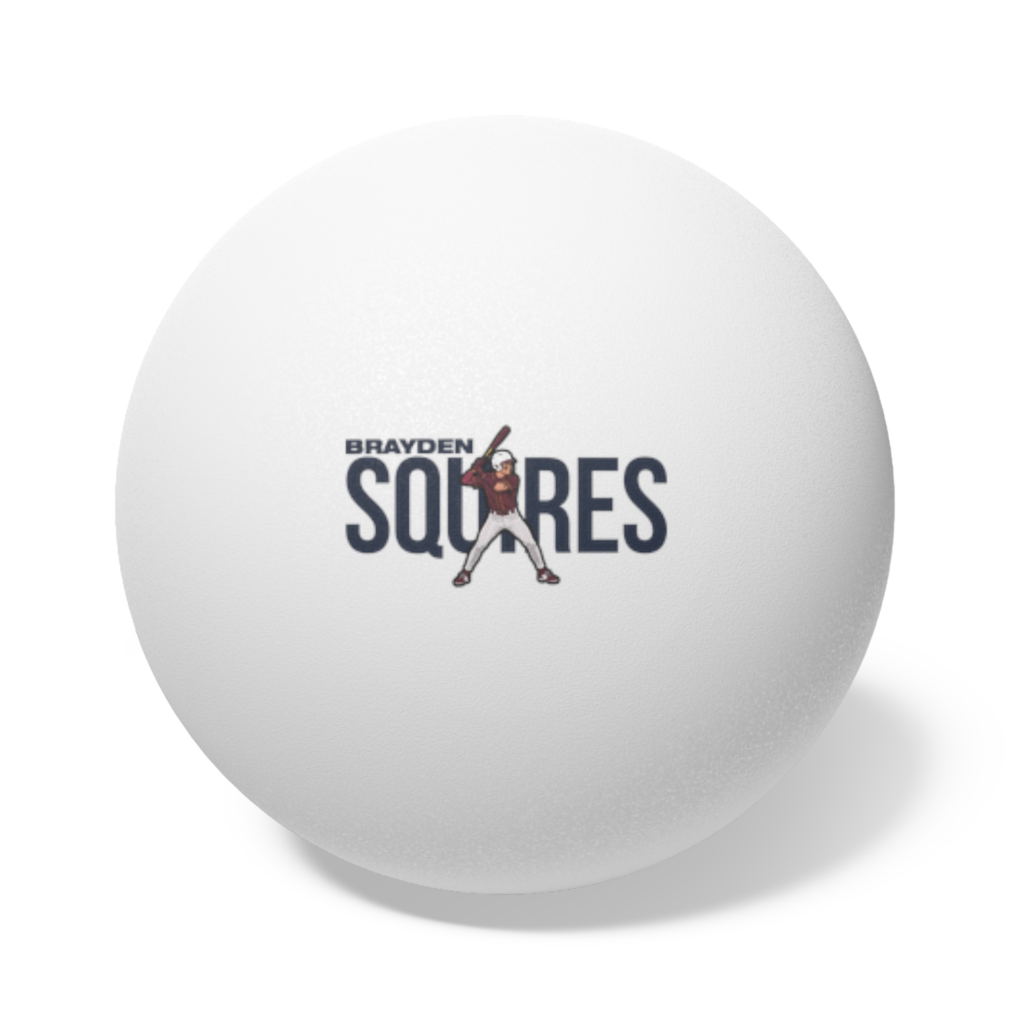 Ping Pong Balls, 6 pcs — character_player_name in White