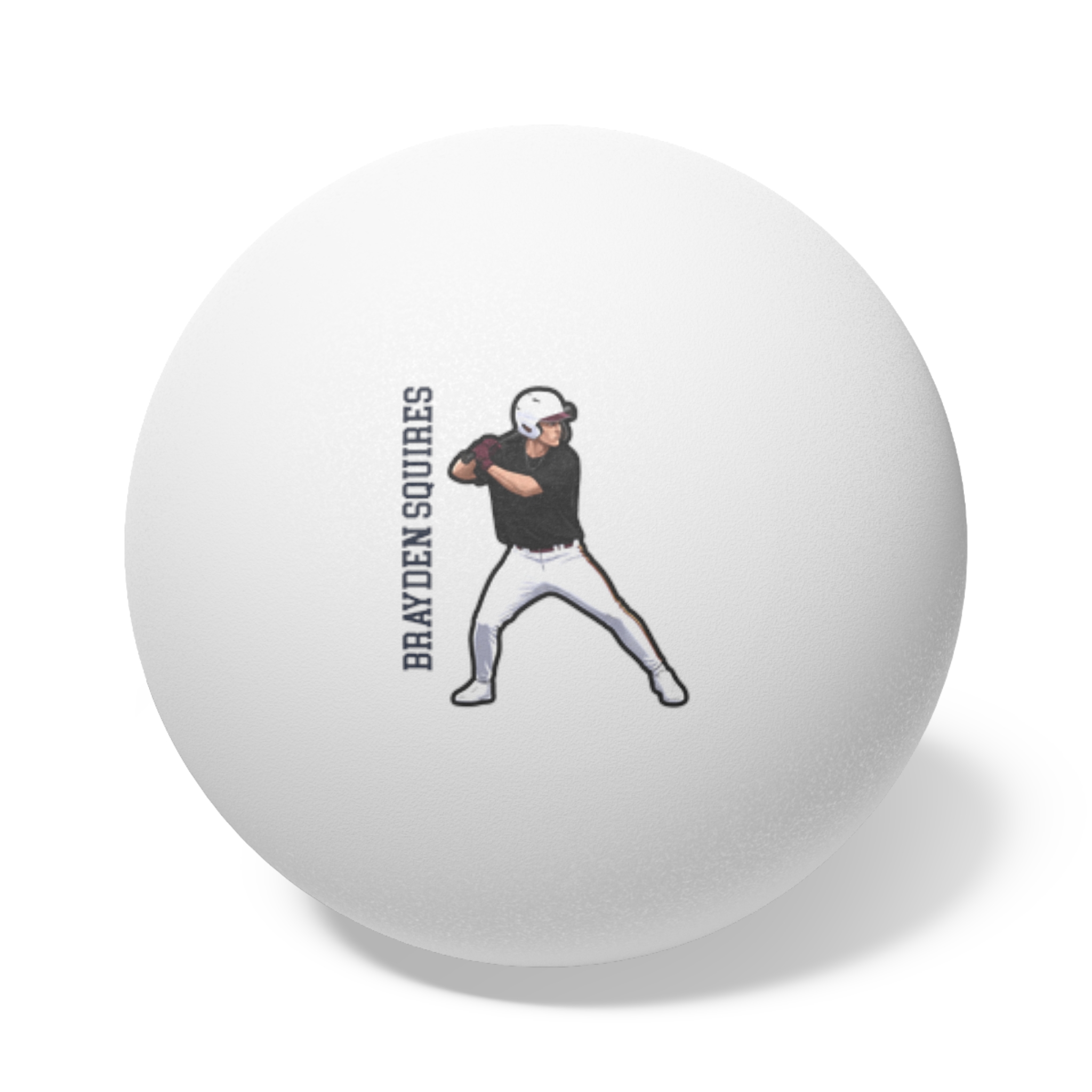 Ping Pong Balls, 6 pcs — character_name_vertical in White