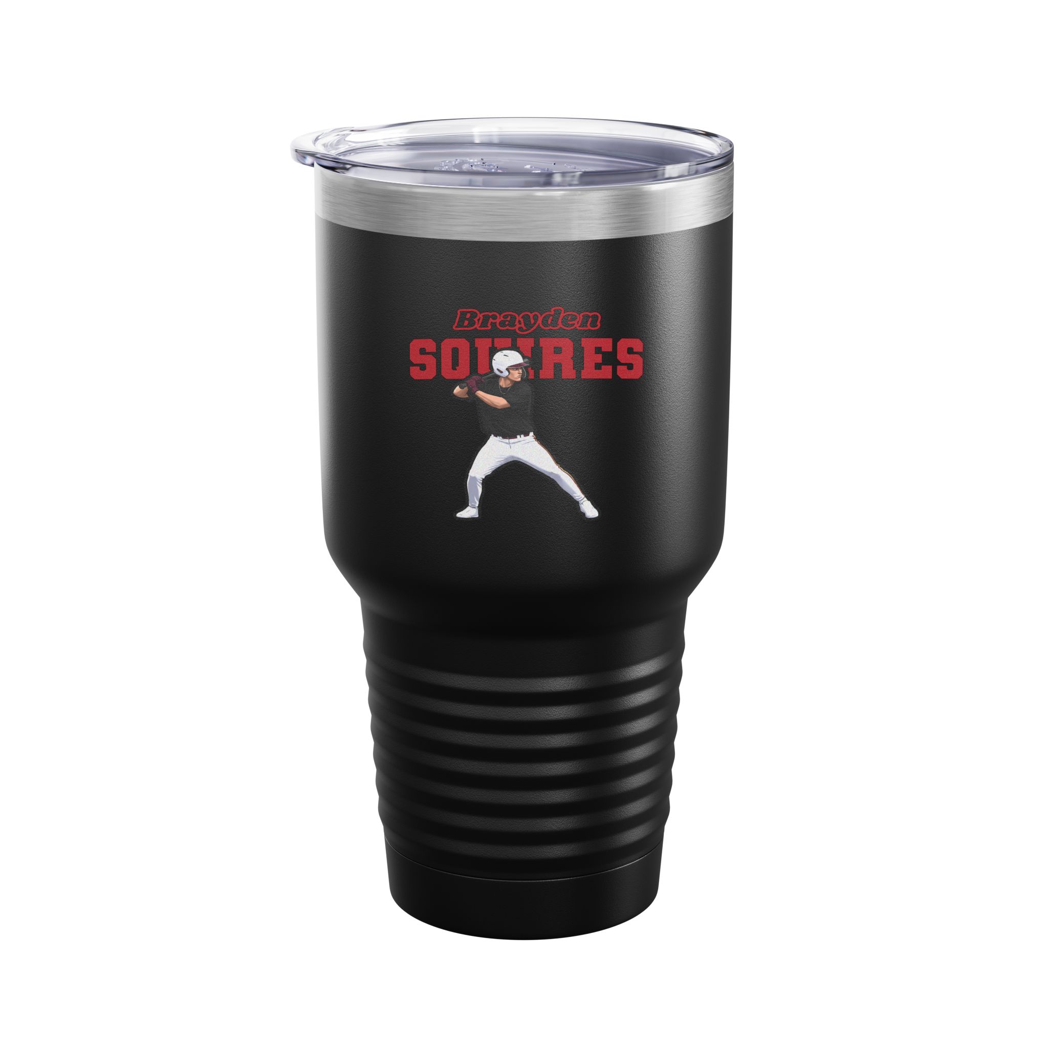 30oz Tumbler — character_name_arch in Black