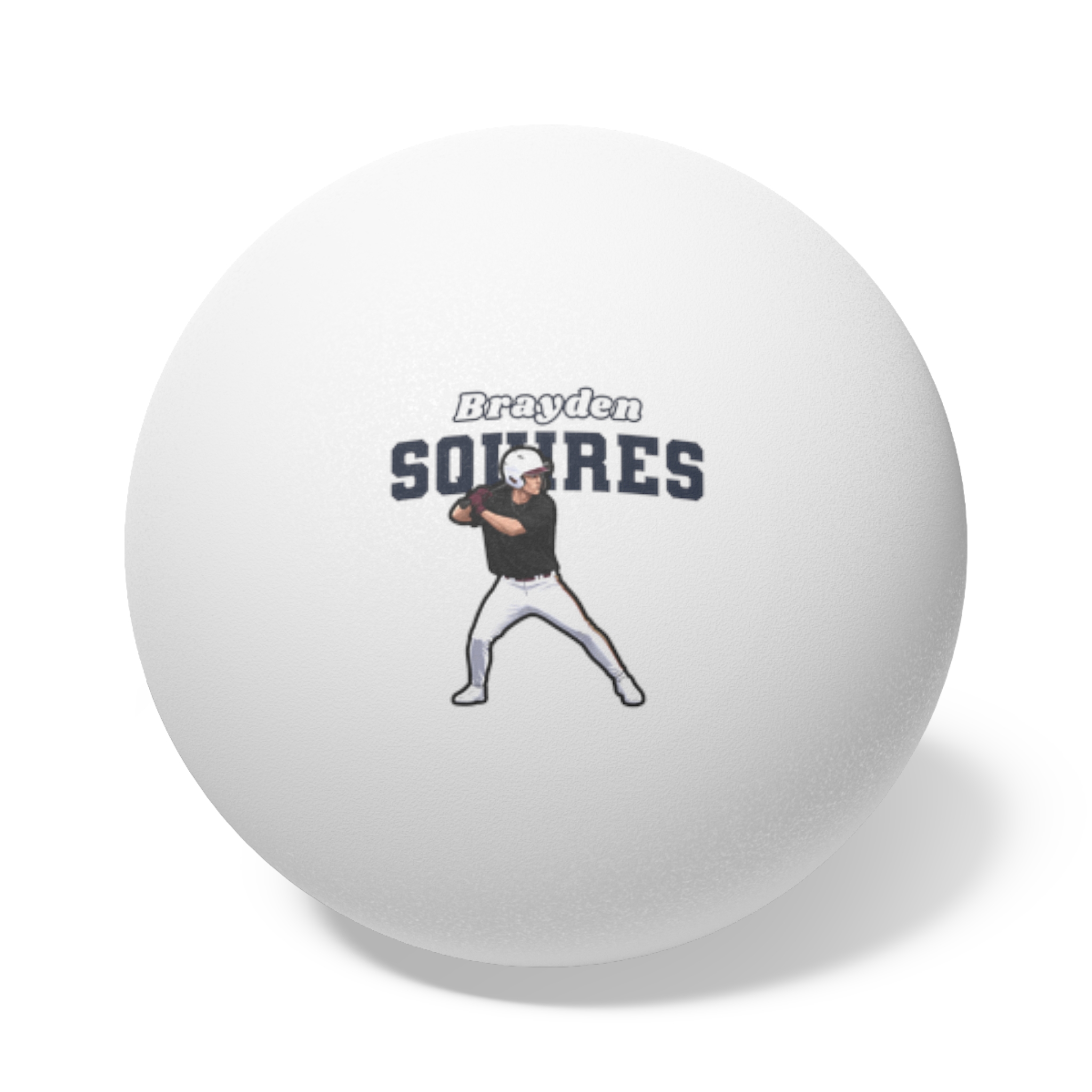 Ping Pong Balls, 6 pcs — character_name_arch in White