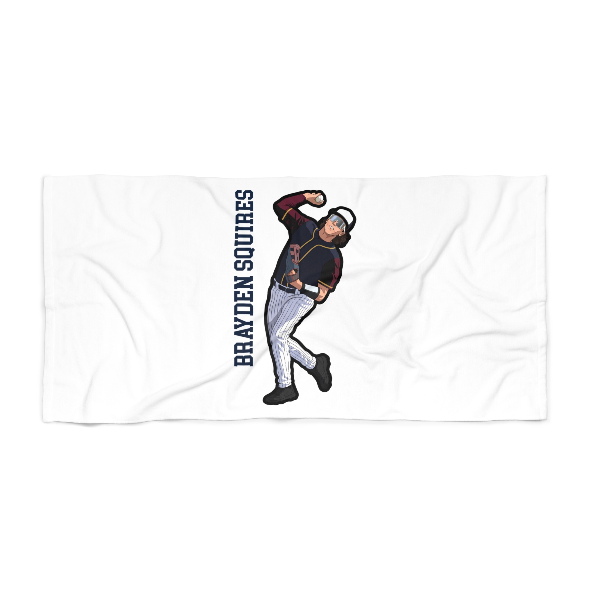 Beach Towel — character_name_vertical in Classic