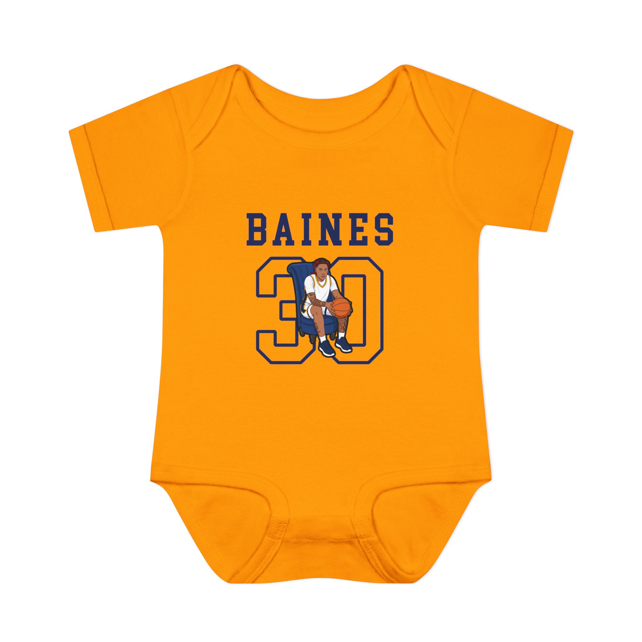 Baby Onesie — character_shirsey in Gold