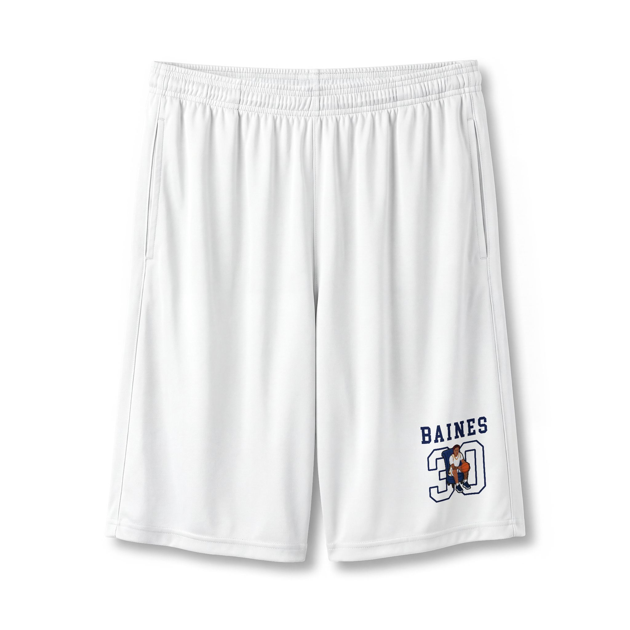 Shorts — character_shirsey in White