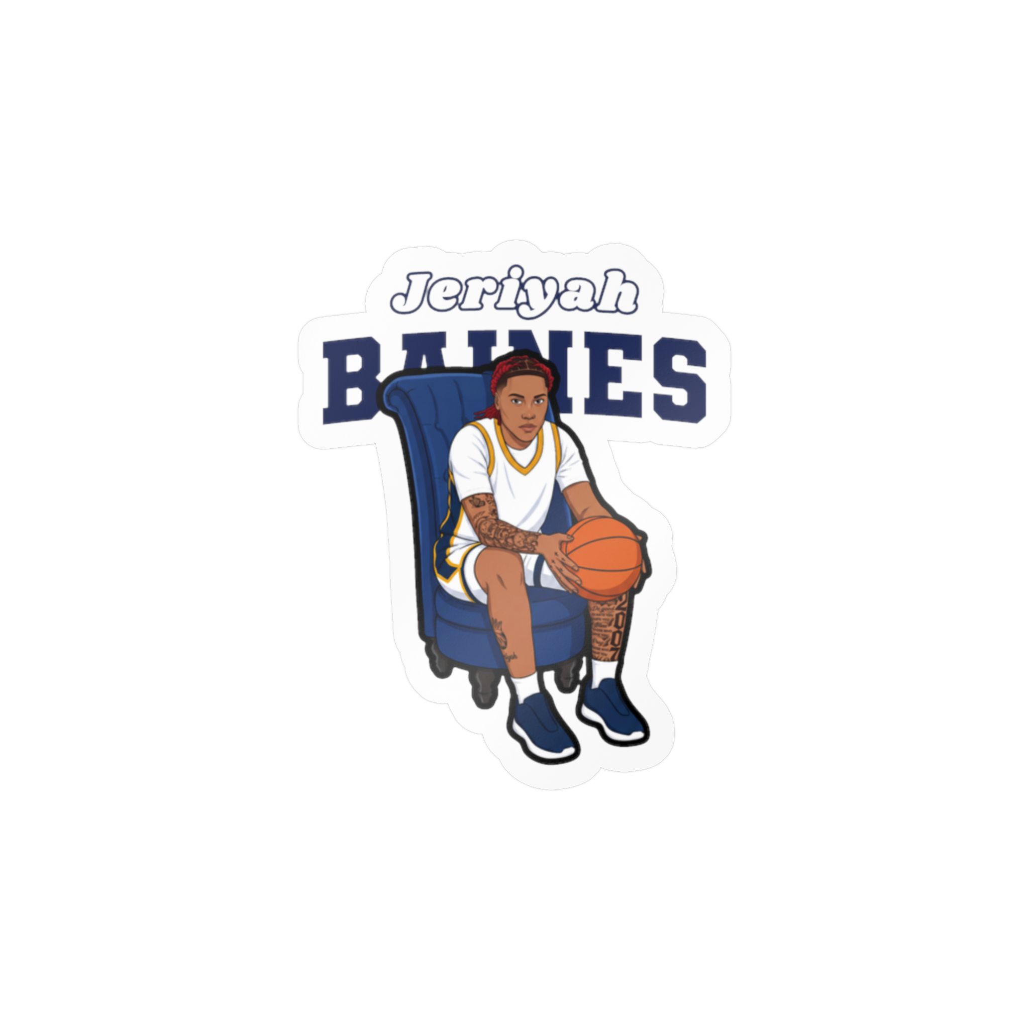 Vinyl Sticker — character_name_arch in Classic