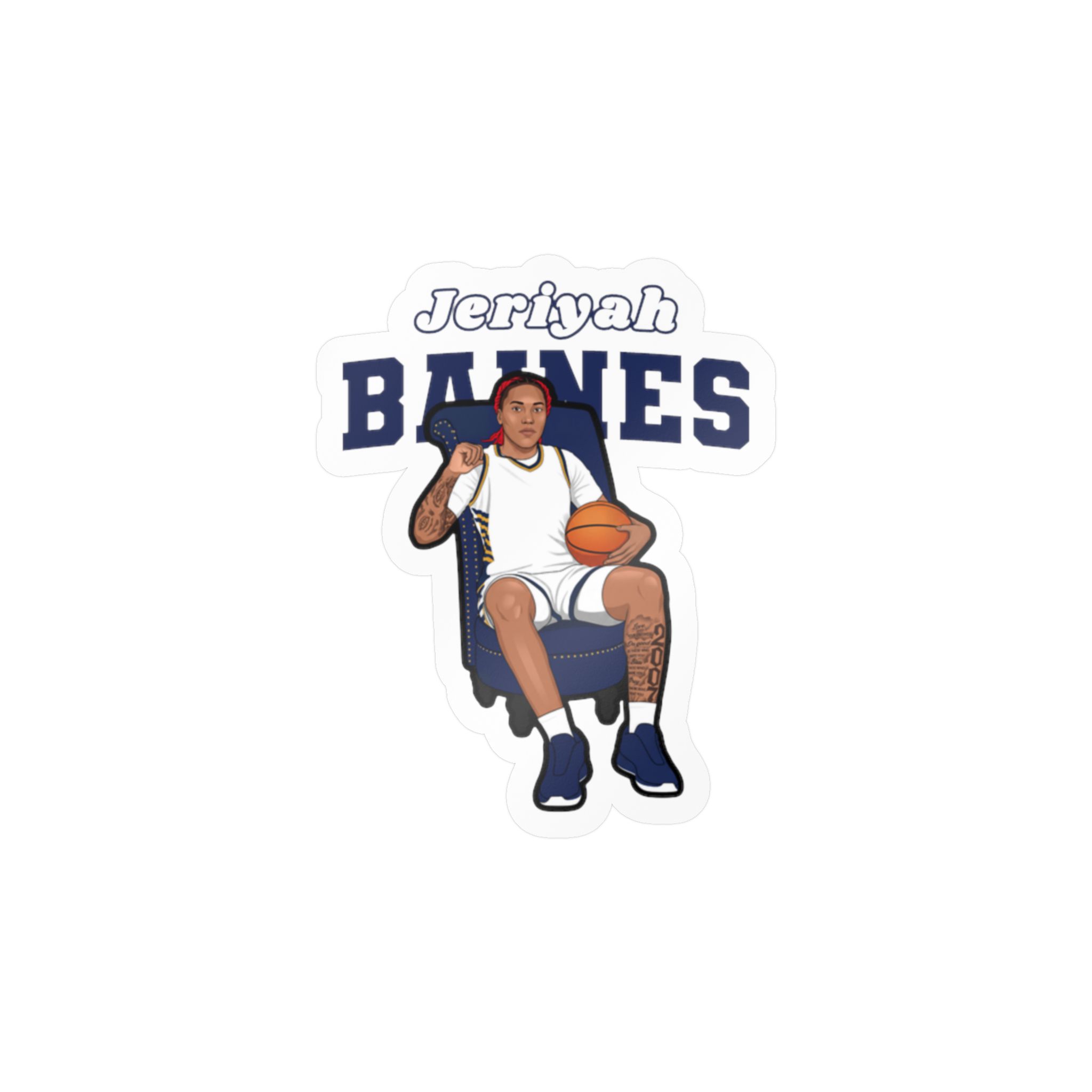 Vinyl Sticker — character_name_arch in Classic