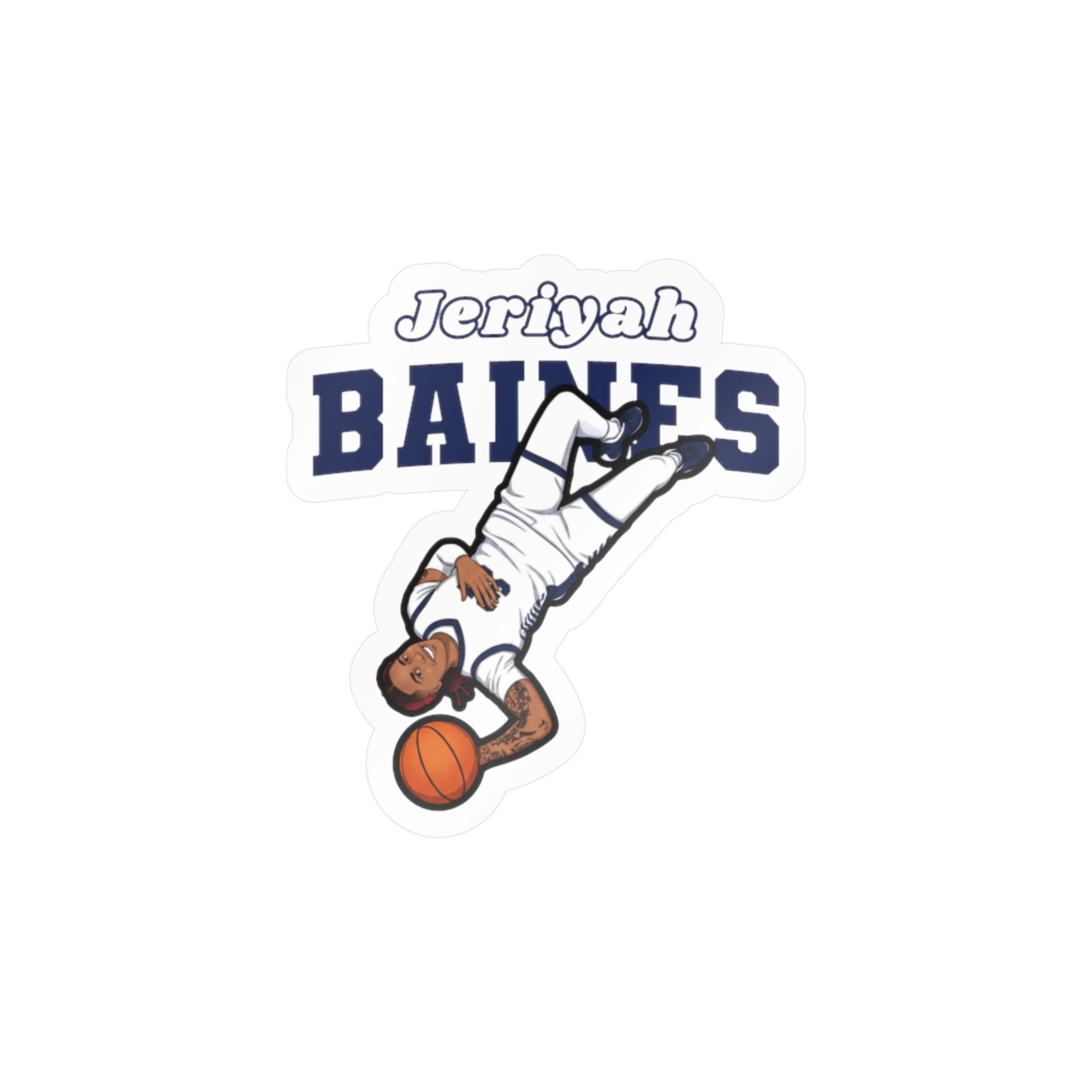 Vinyl Sticker — character_name_arch in Classic