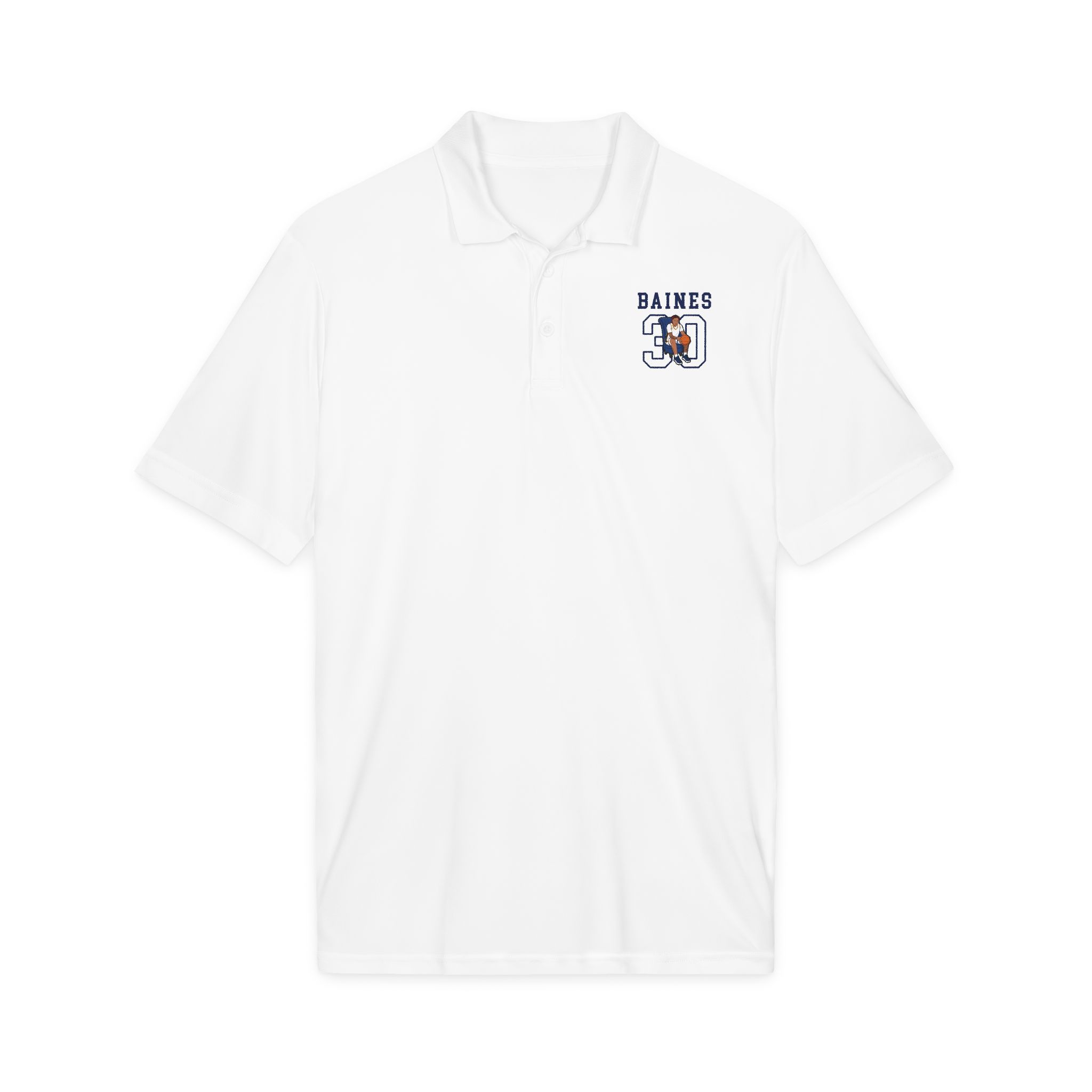 Polo — character_shirsey in White