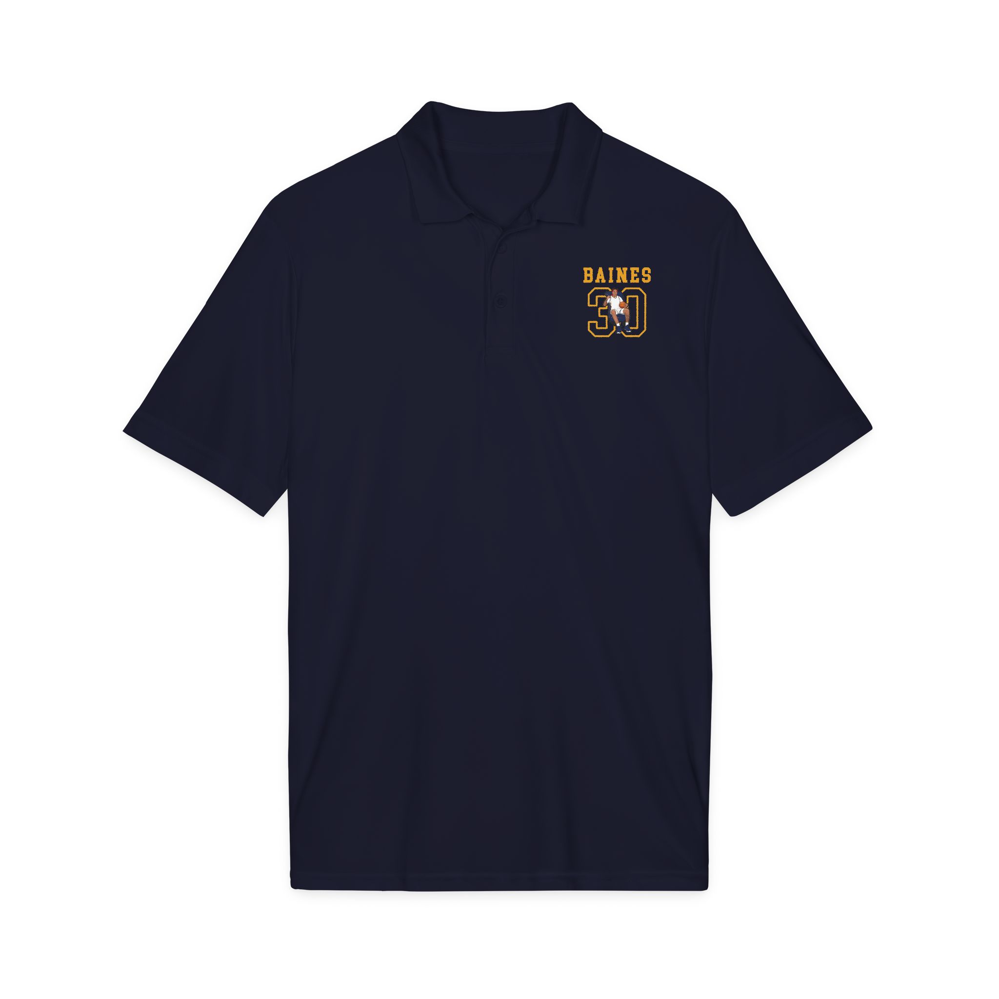 Polo — character_shirsey in Navy