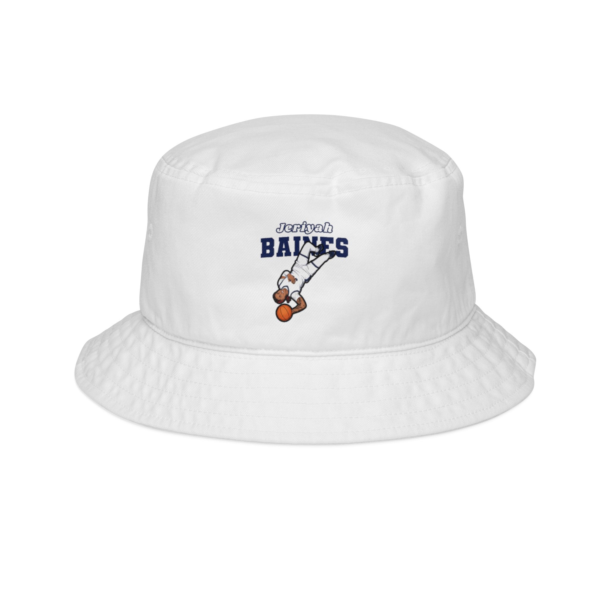Bucket Hat — character_name_arch in White