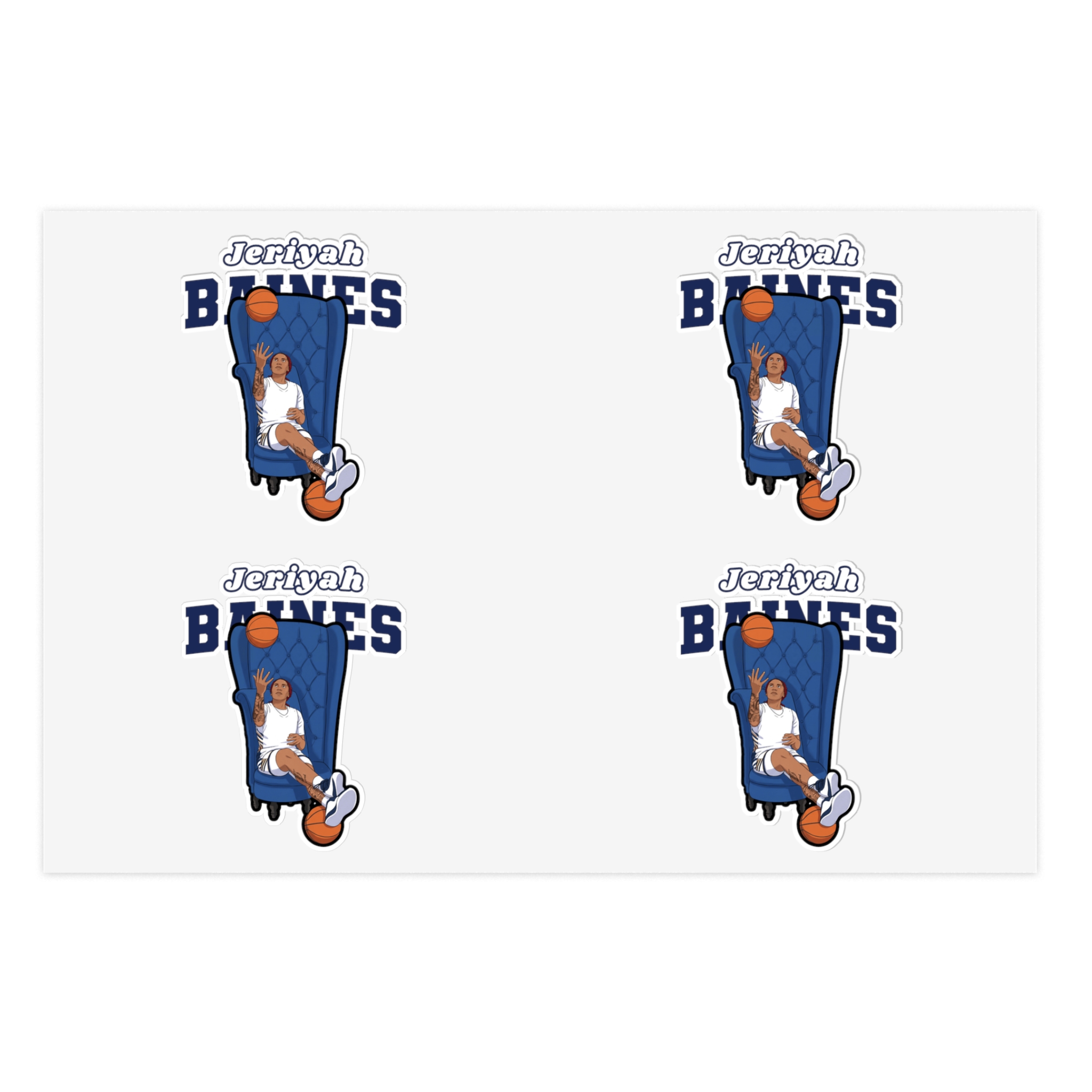 Sticker Sheet — character_name_arch in Classic