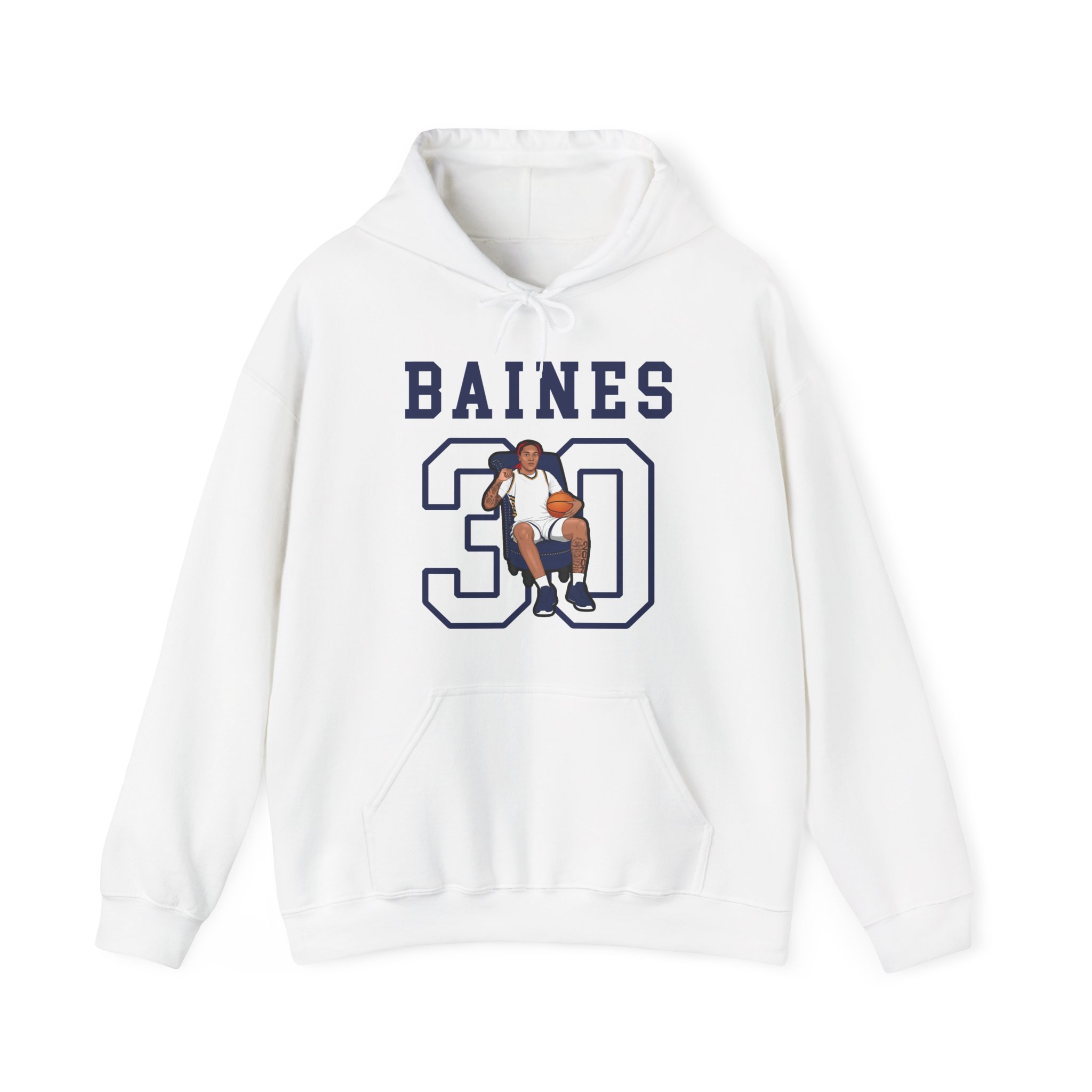 Hoodie — character_shirsey in White
