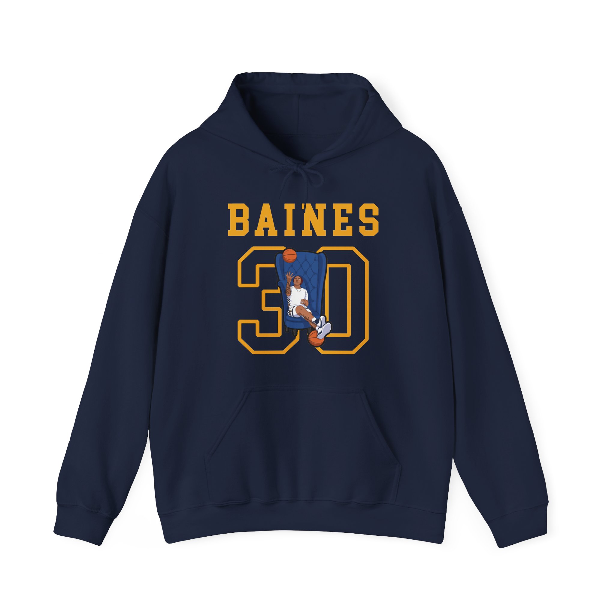 Hoodie — character_shirsey in Navy