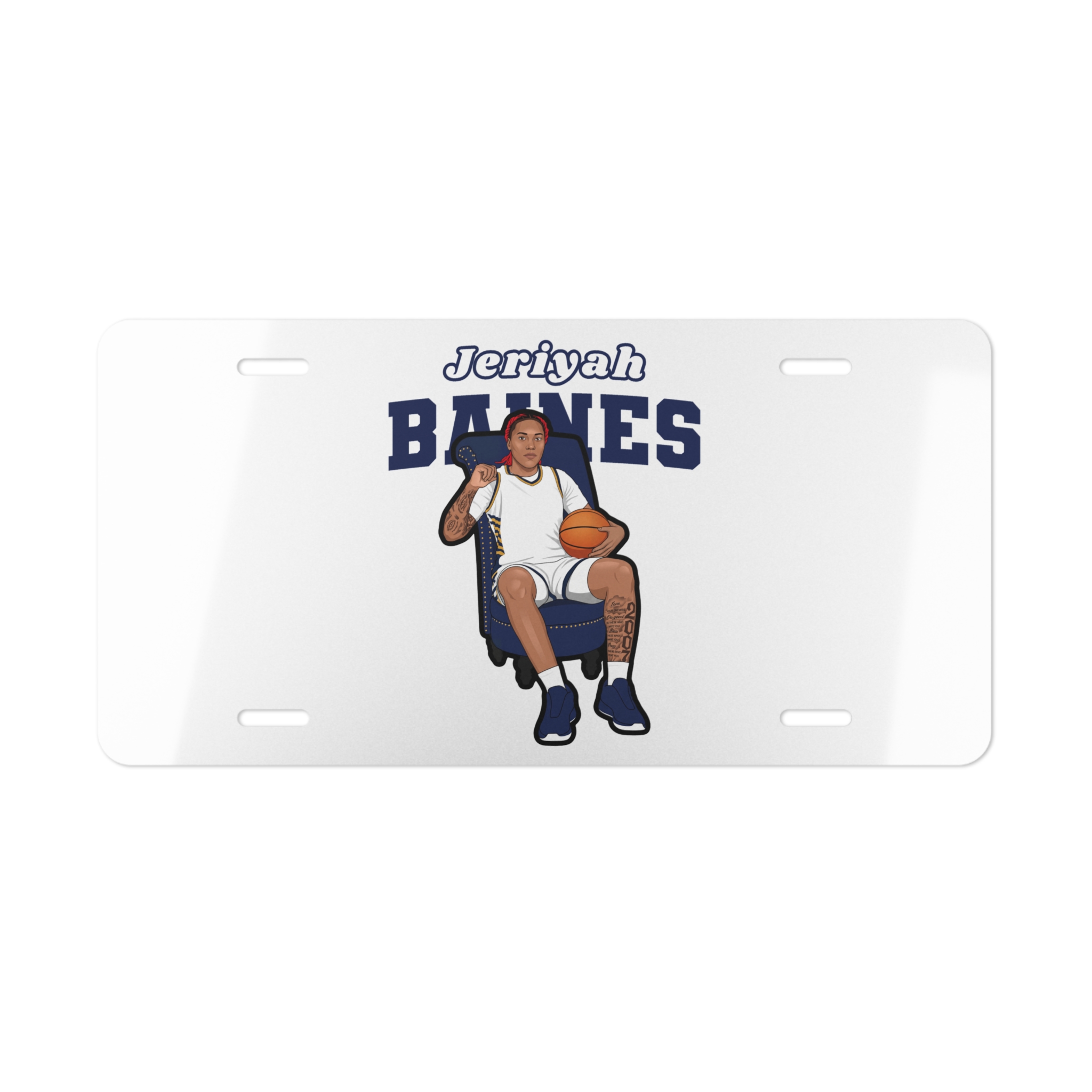 License Plate — character_name_arch in Classic