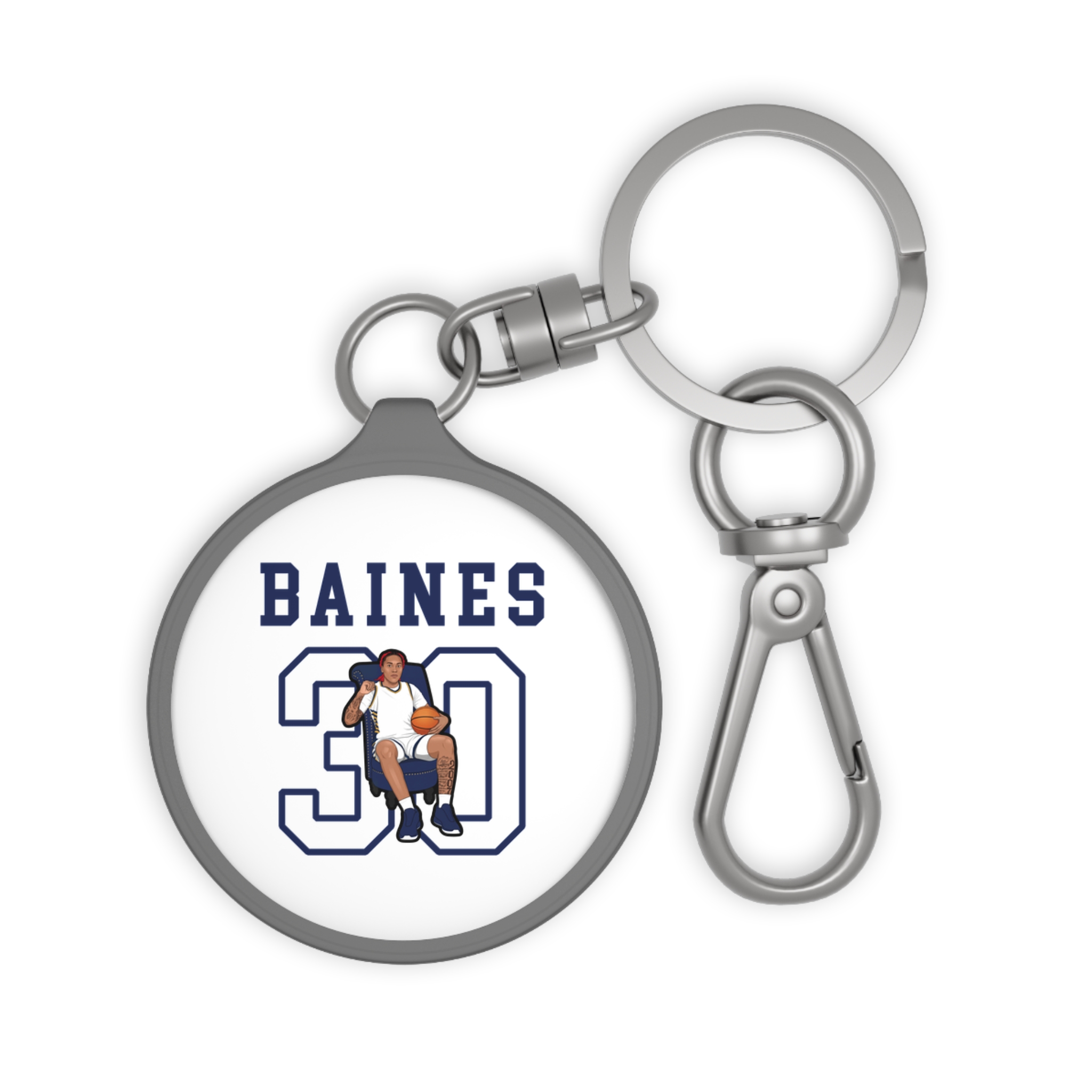 Keychain — character_shirsey in Grey