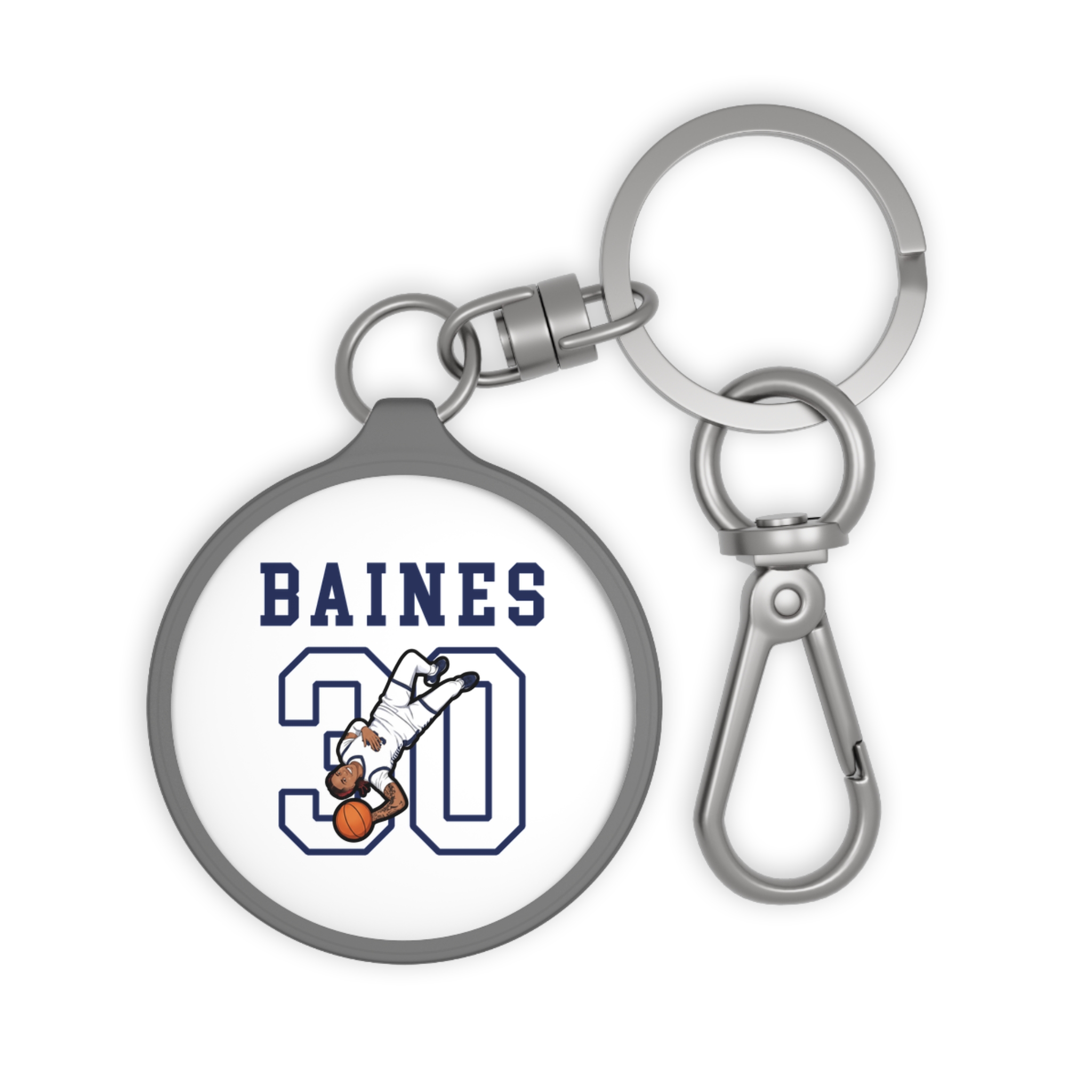 Keychain — character_shirsey in Grey