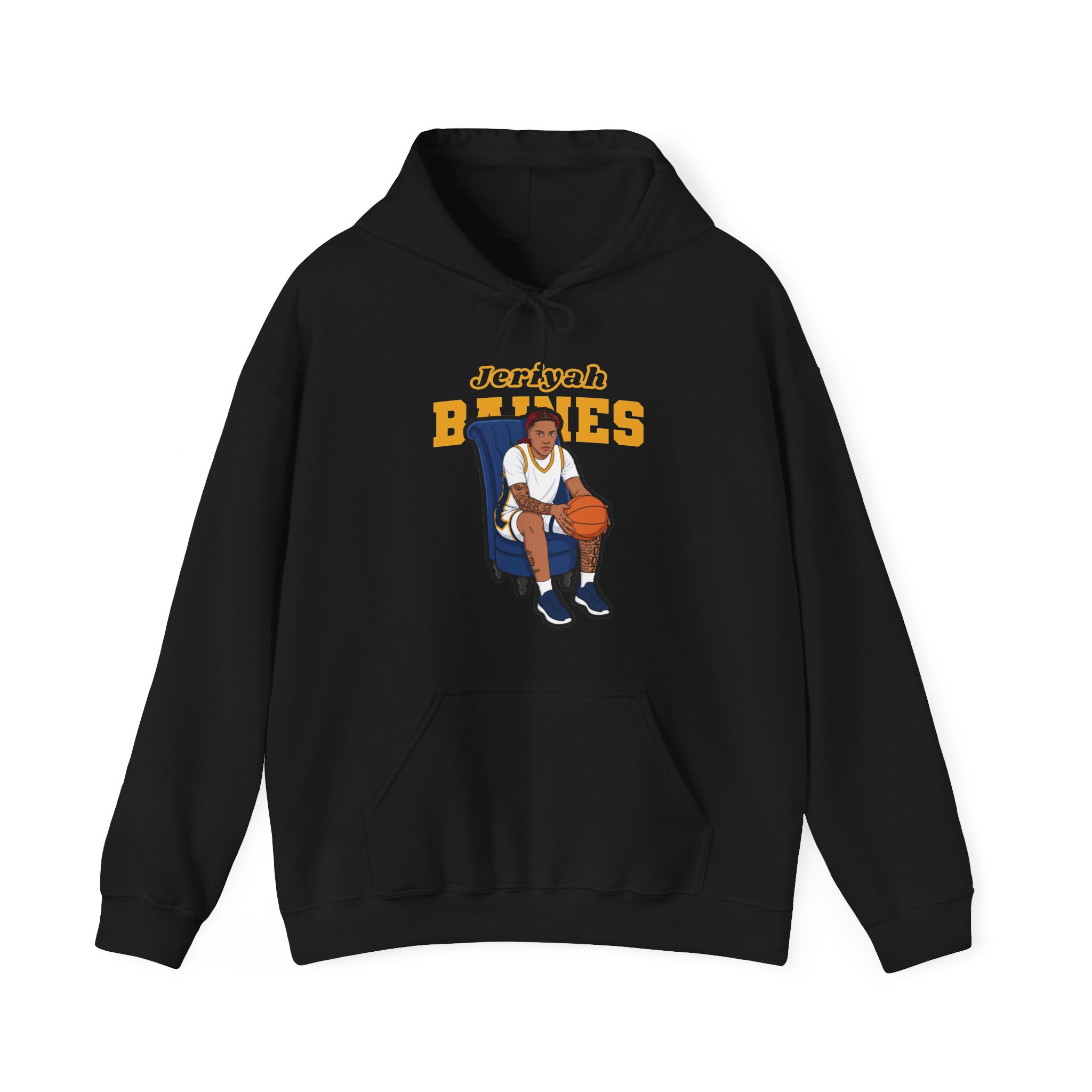 Hoodie — character_name_arch in Black