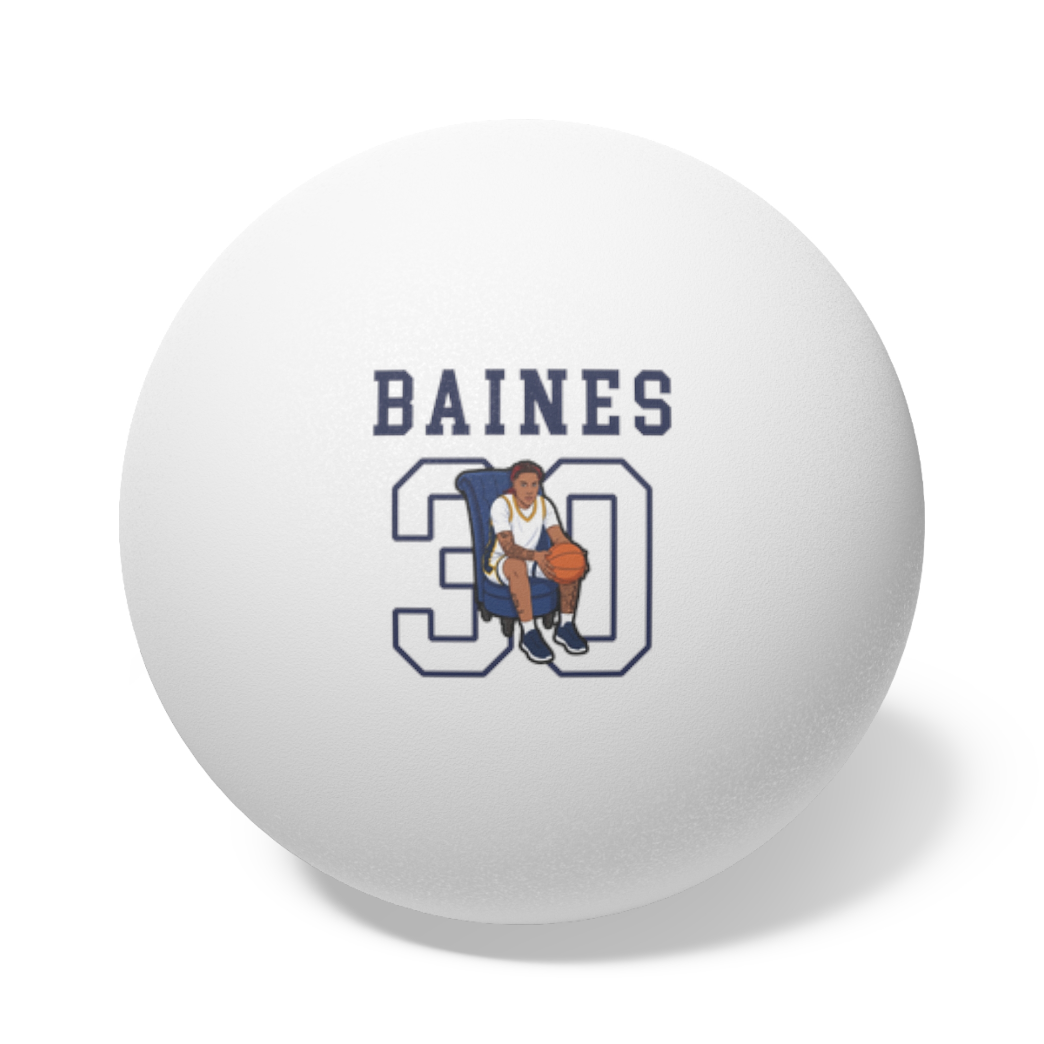 Ping Pong Balls, 6 pcs — character_shirsey in White