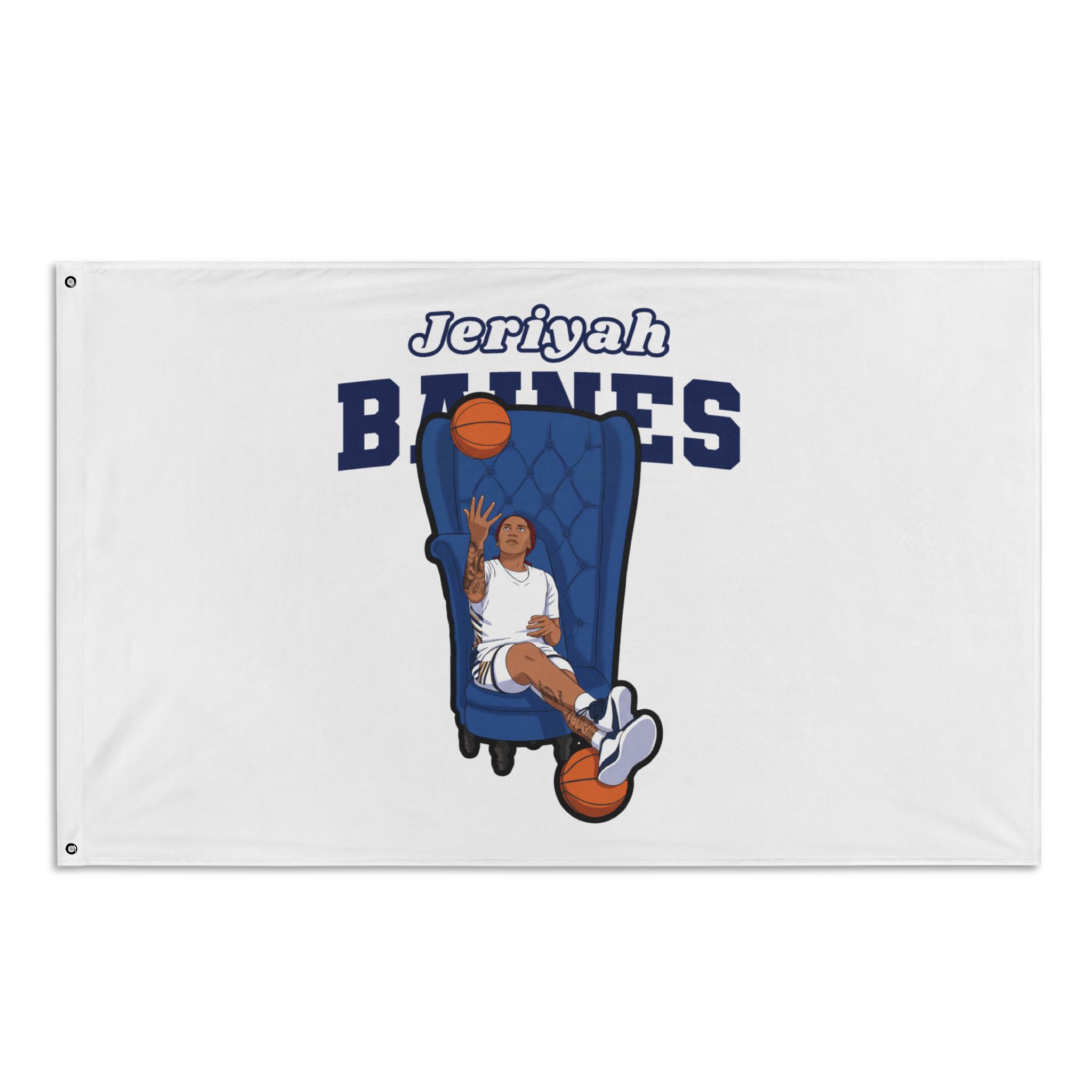Flag (35 × 56 in) — character_name_arch in Classic