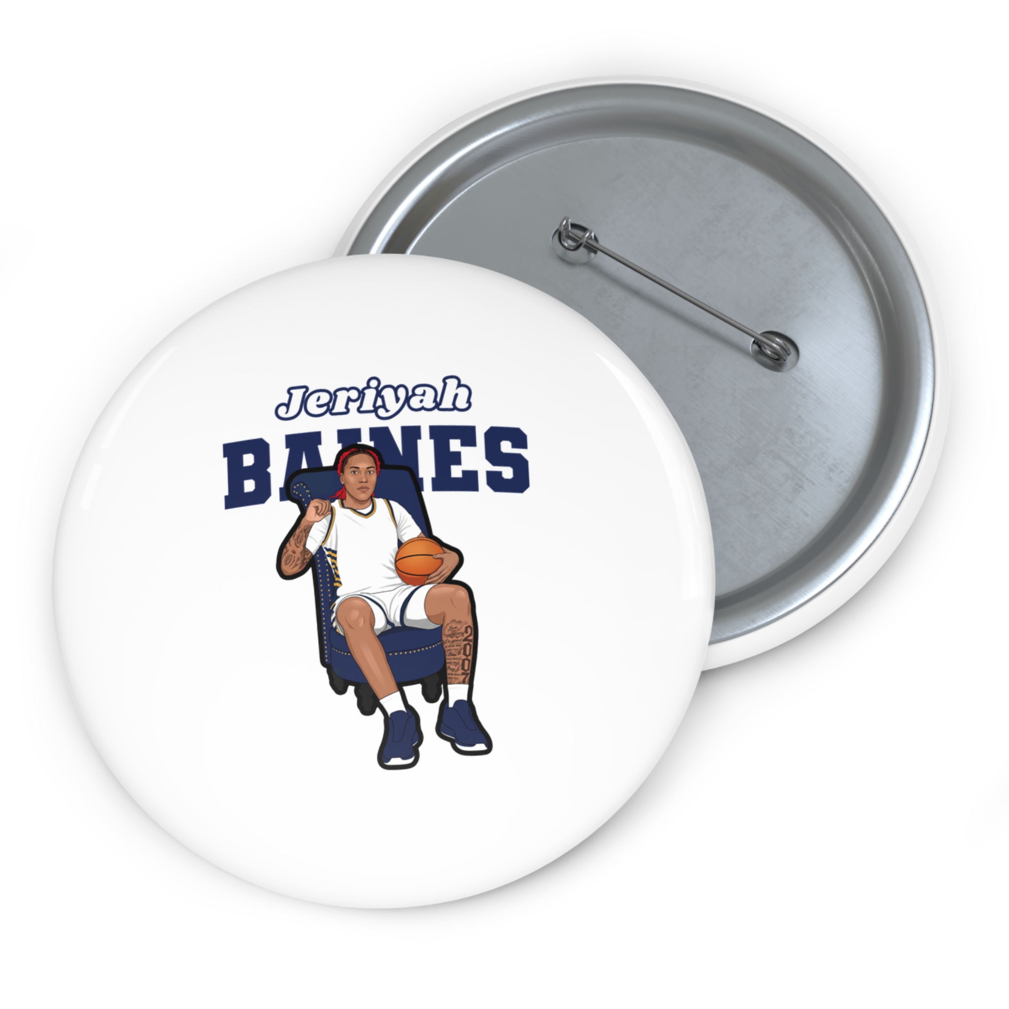 Game Day Pin — character_name_arch in Classic