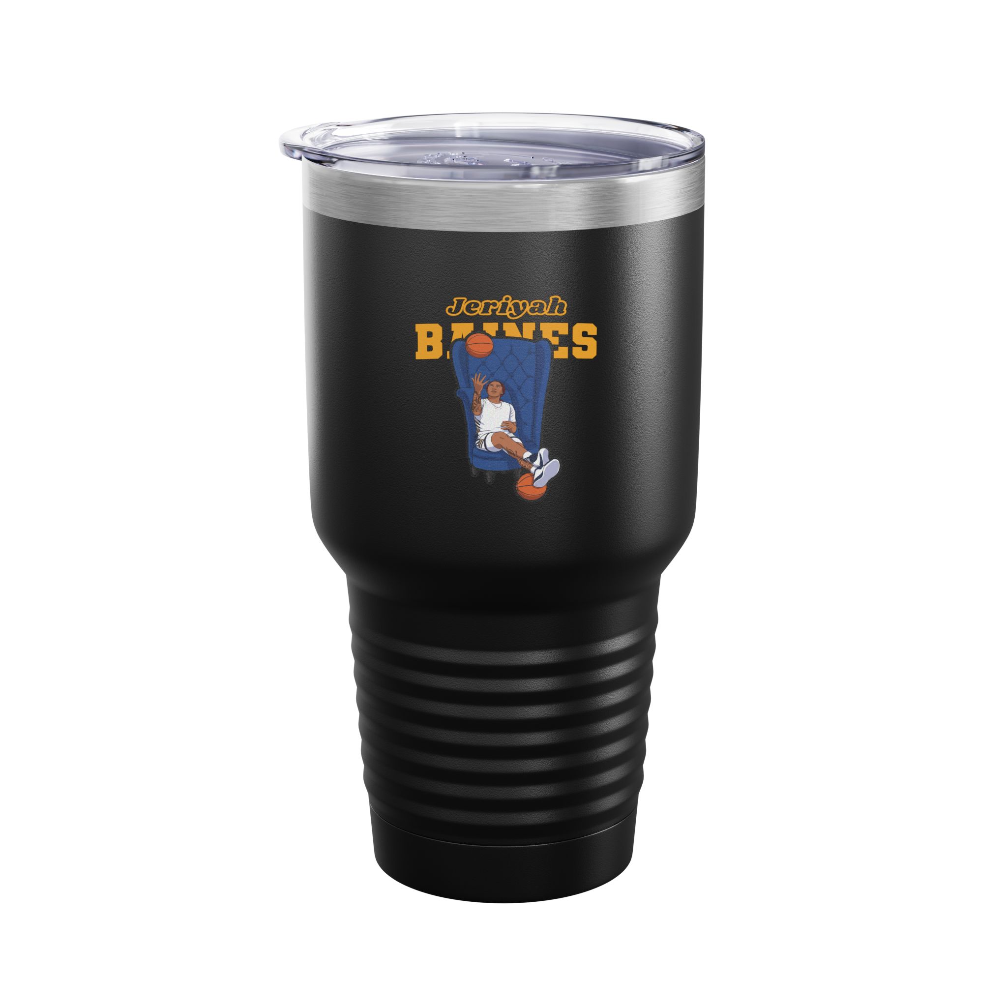 30oz Tumbler — character_name_arch in Black