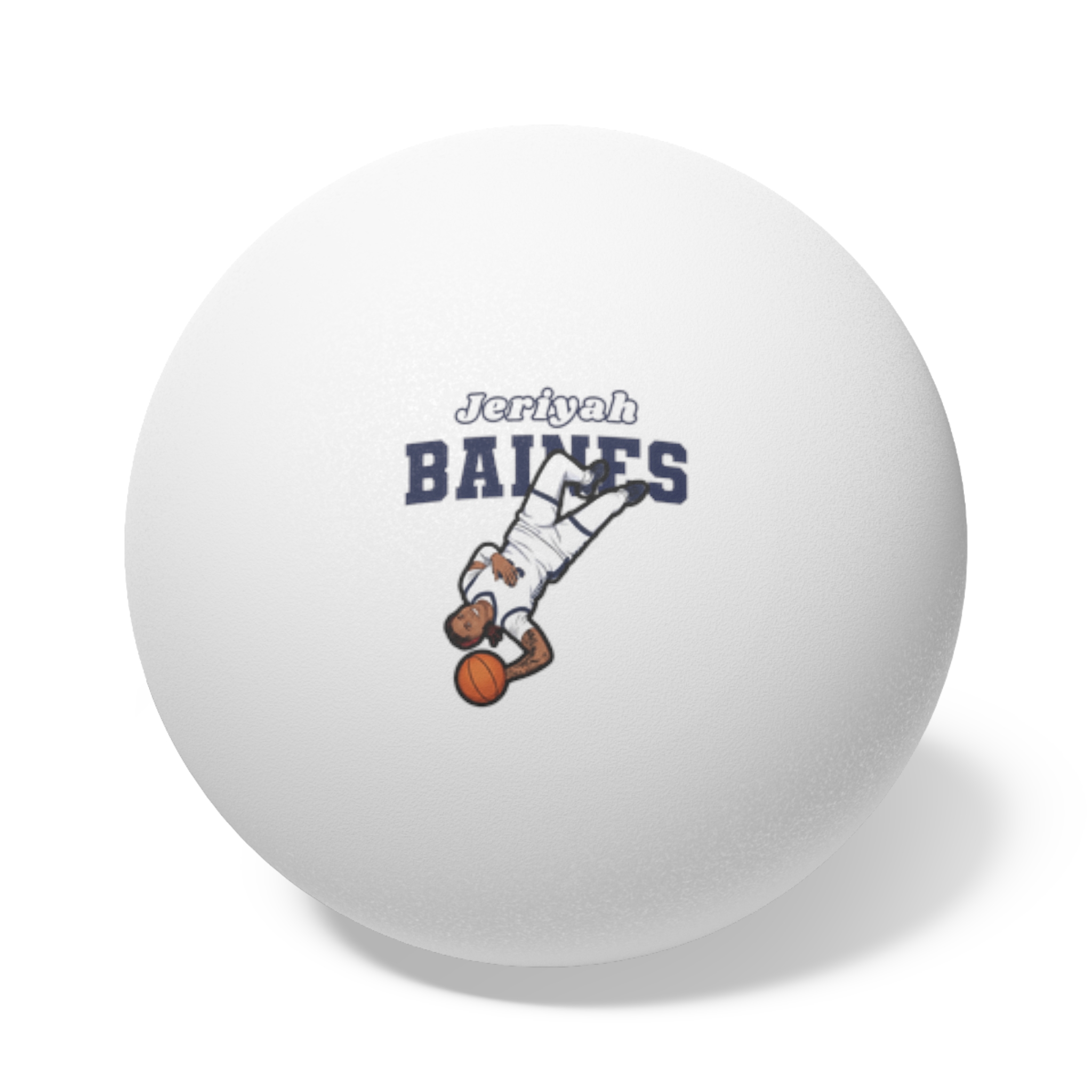 Ping Pong Balls, 6 pcs — character_name_arch in White