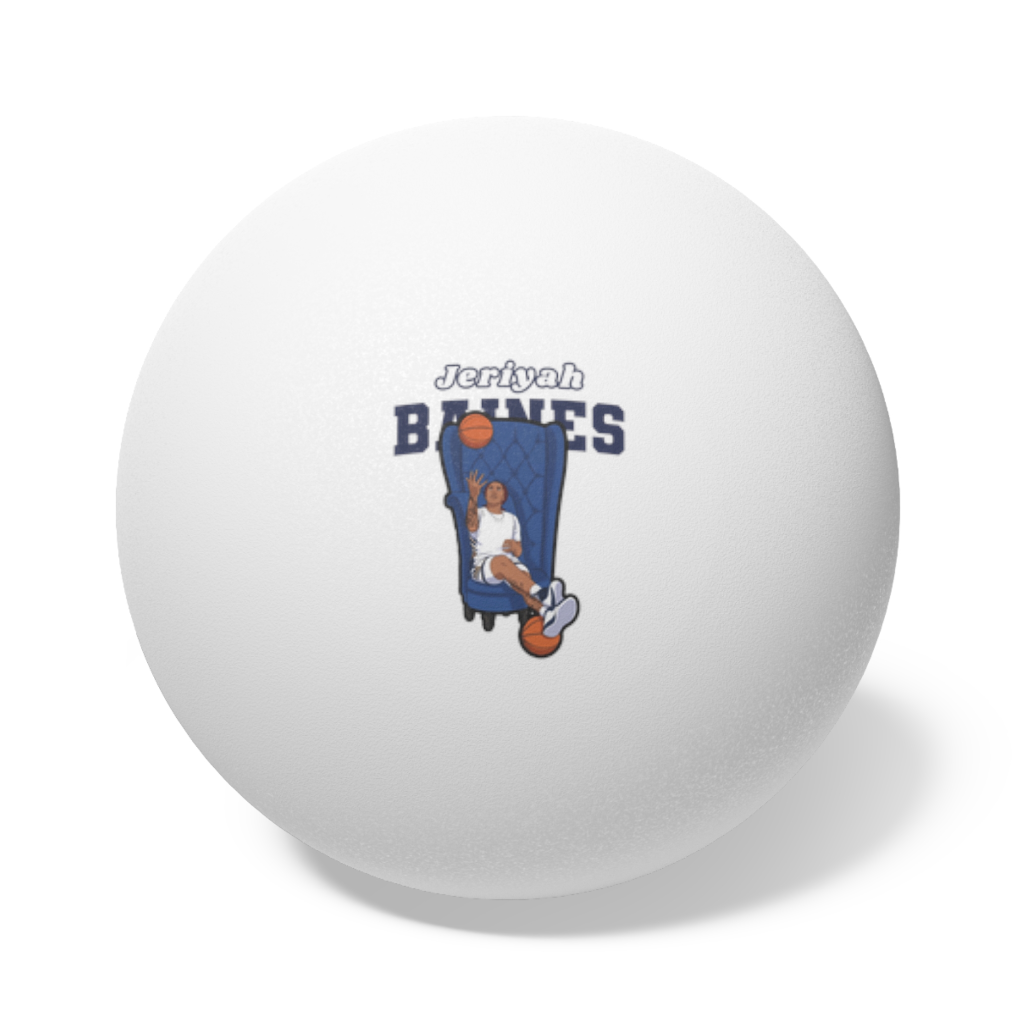 Ping Pong Balls, 6 pcs — character_name_arch in White