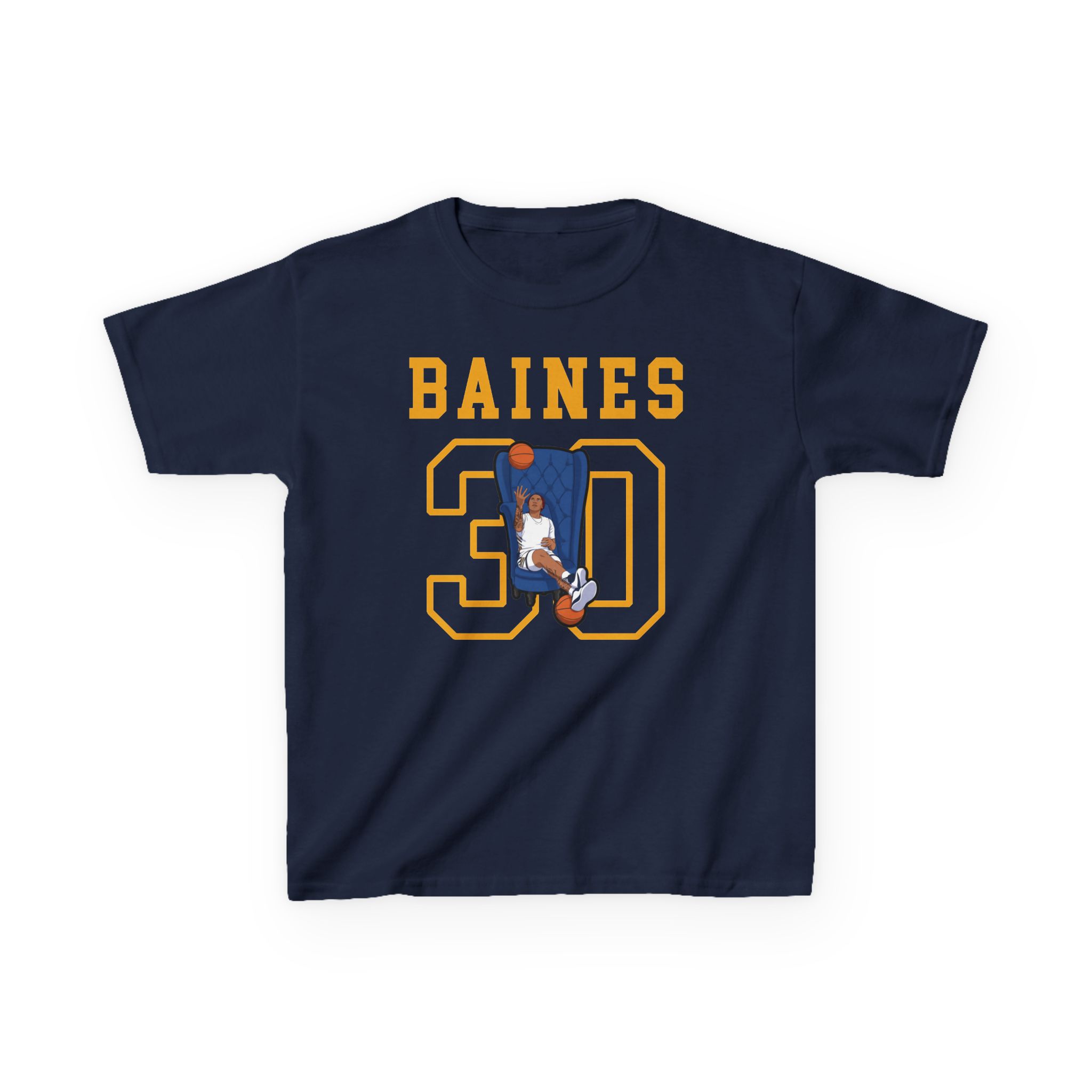 Youth Tee — character_shirsey in Navy