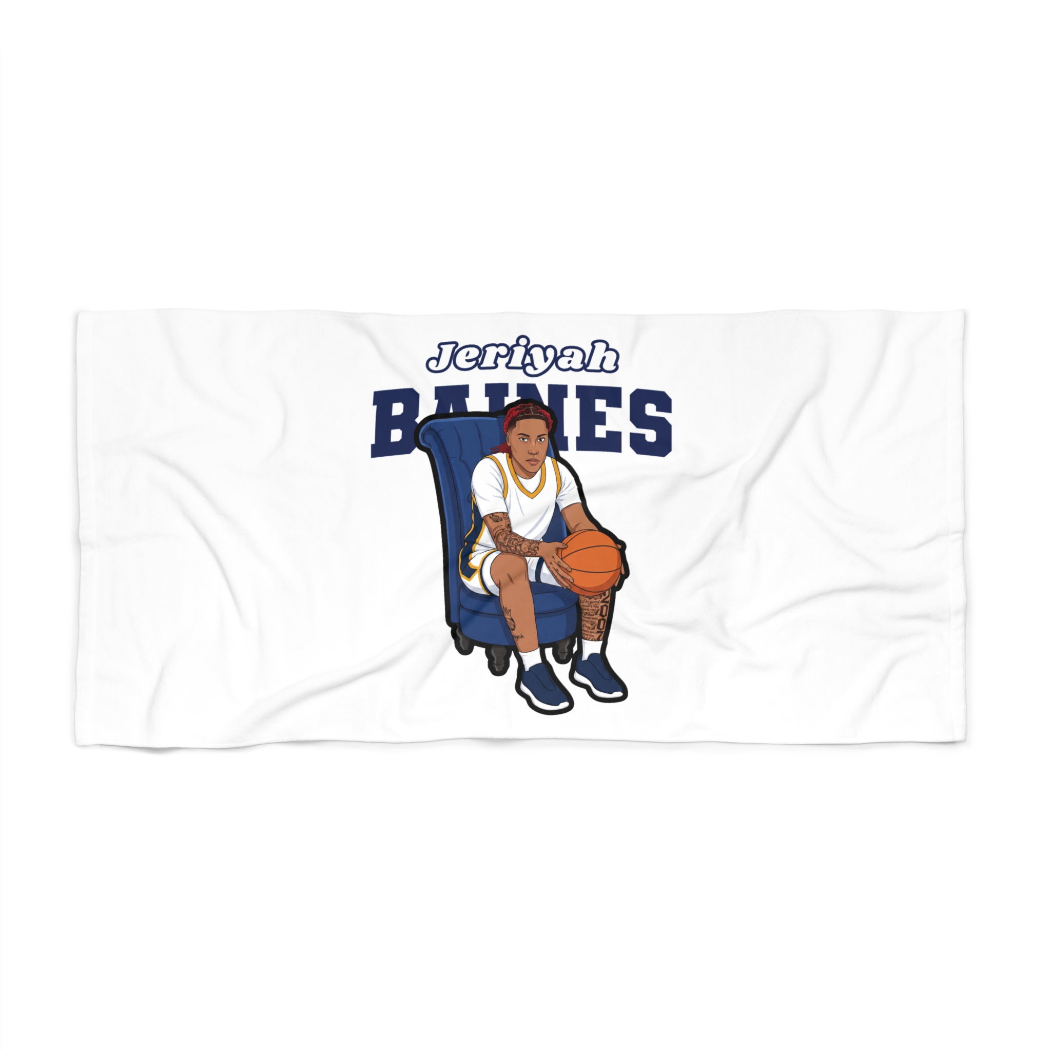 Beach Towel — character_name_arch in Classic