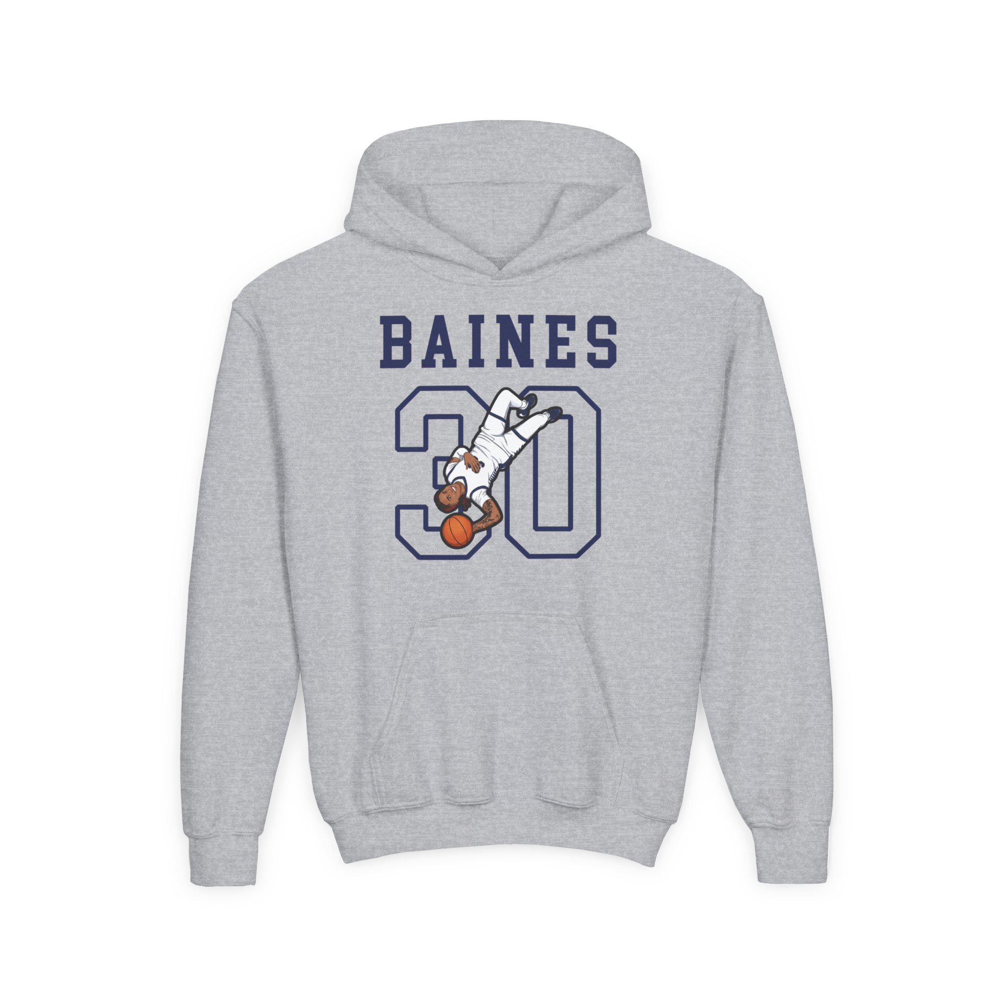 Youth Hoodie — character_shirsey in Grey