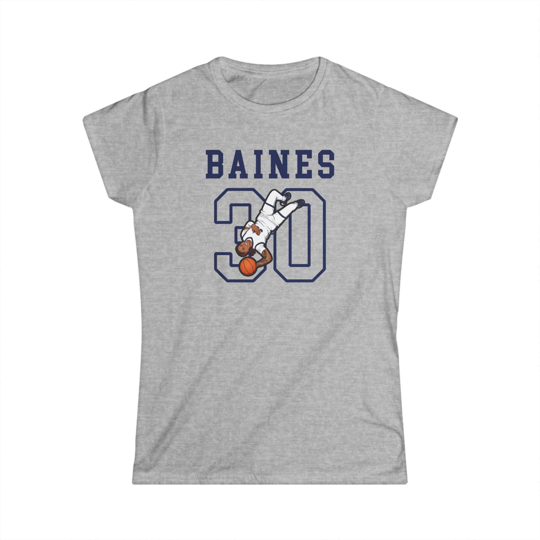 Women's Softstyle Tee — character_shirsey in Grey