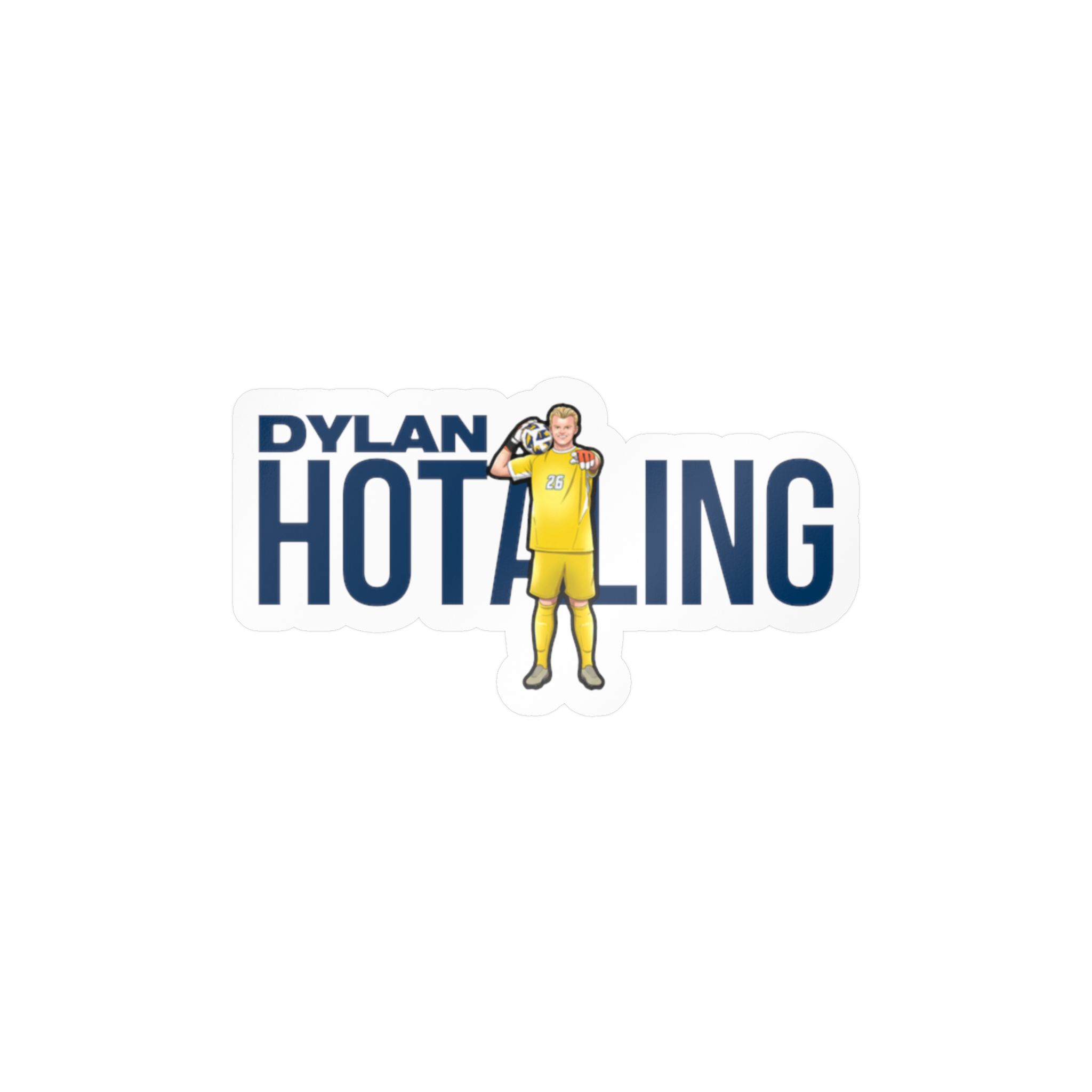 Vinyl Sticker — character_player_name in Classic