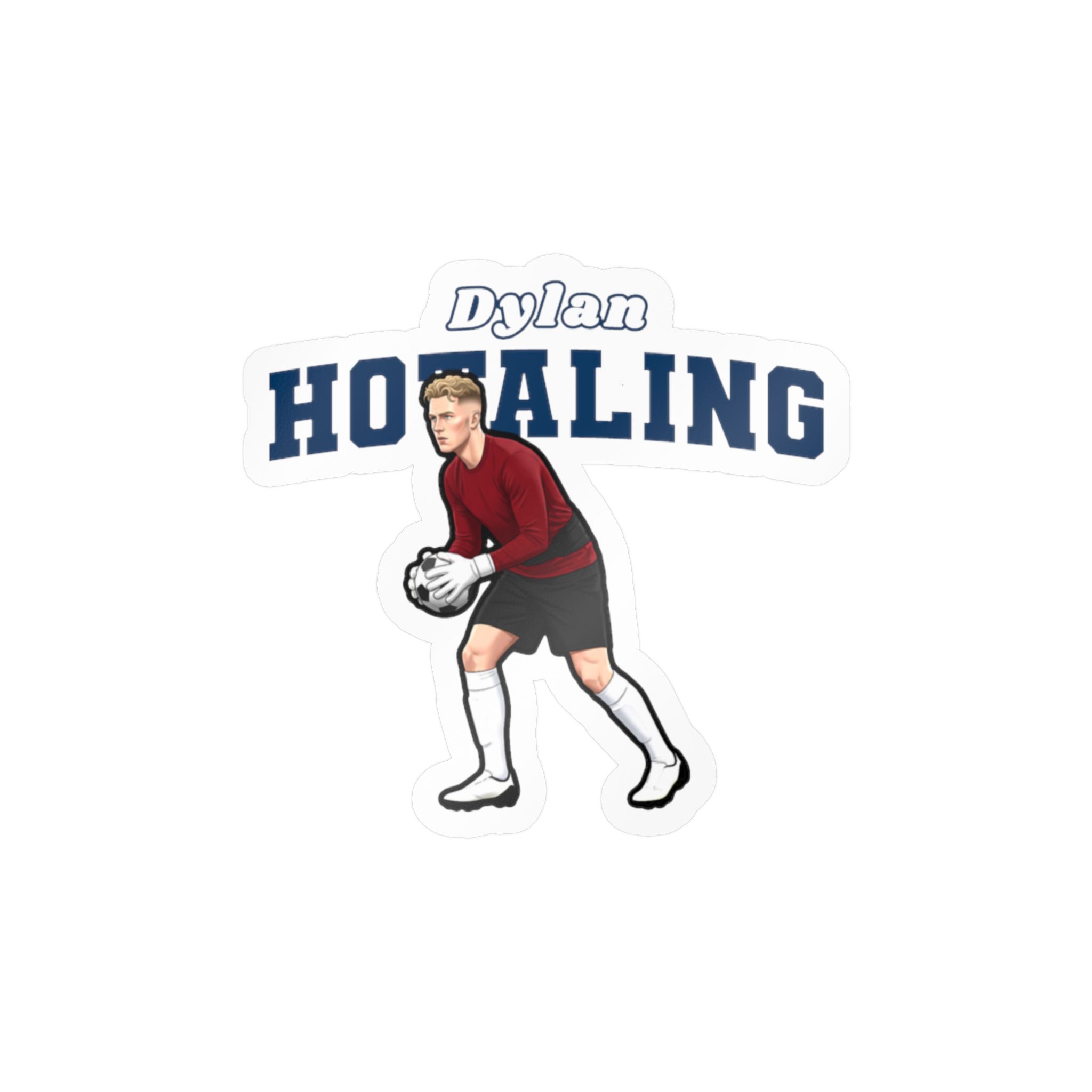 Vinyl Sticker — character_name_arch in Classic
