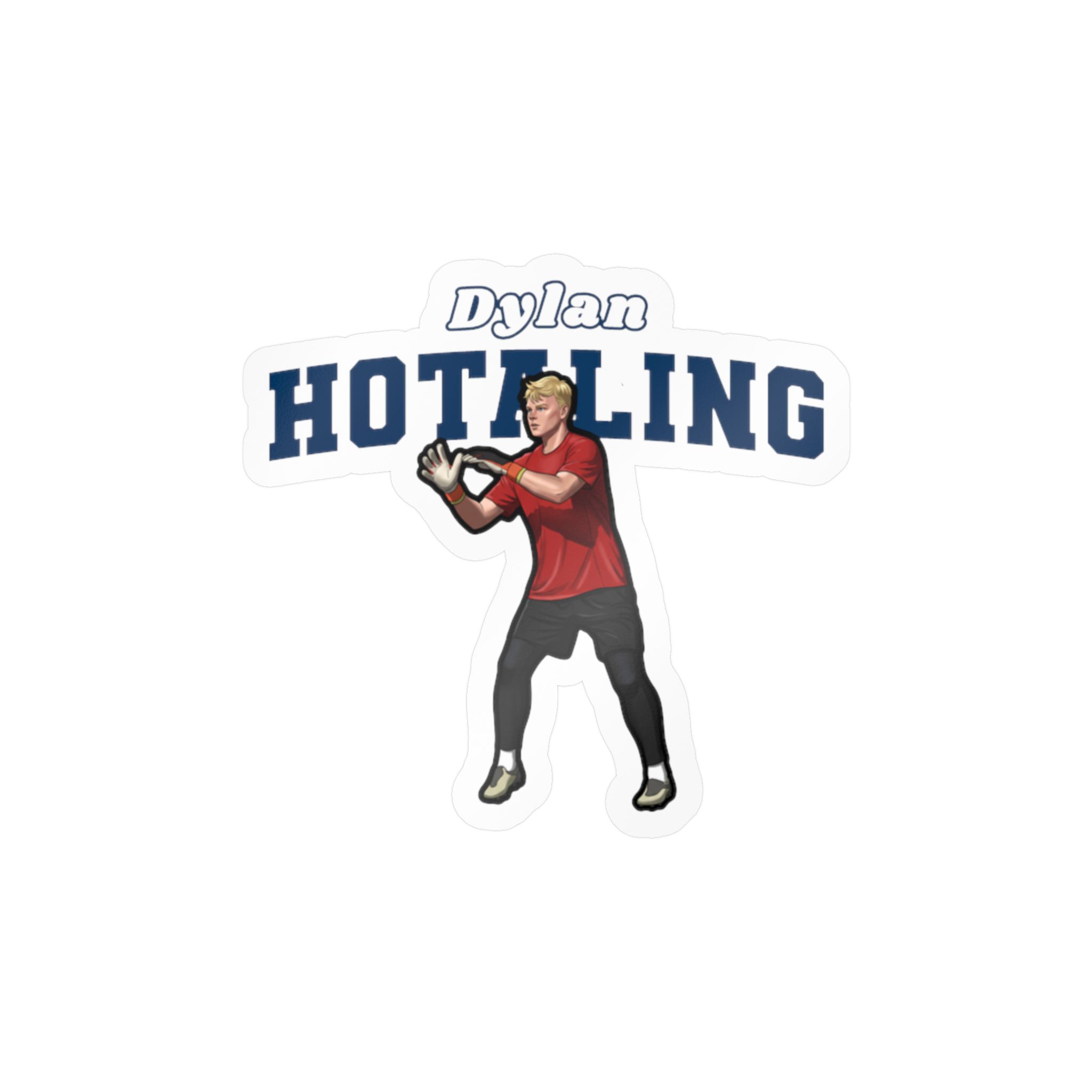 Vinyl Sticker — character_name_arch in Classic