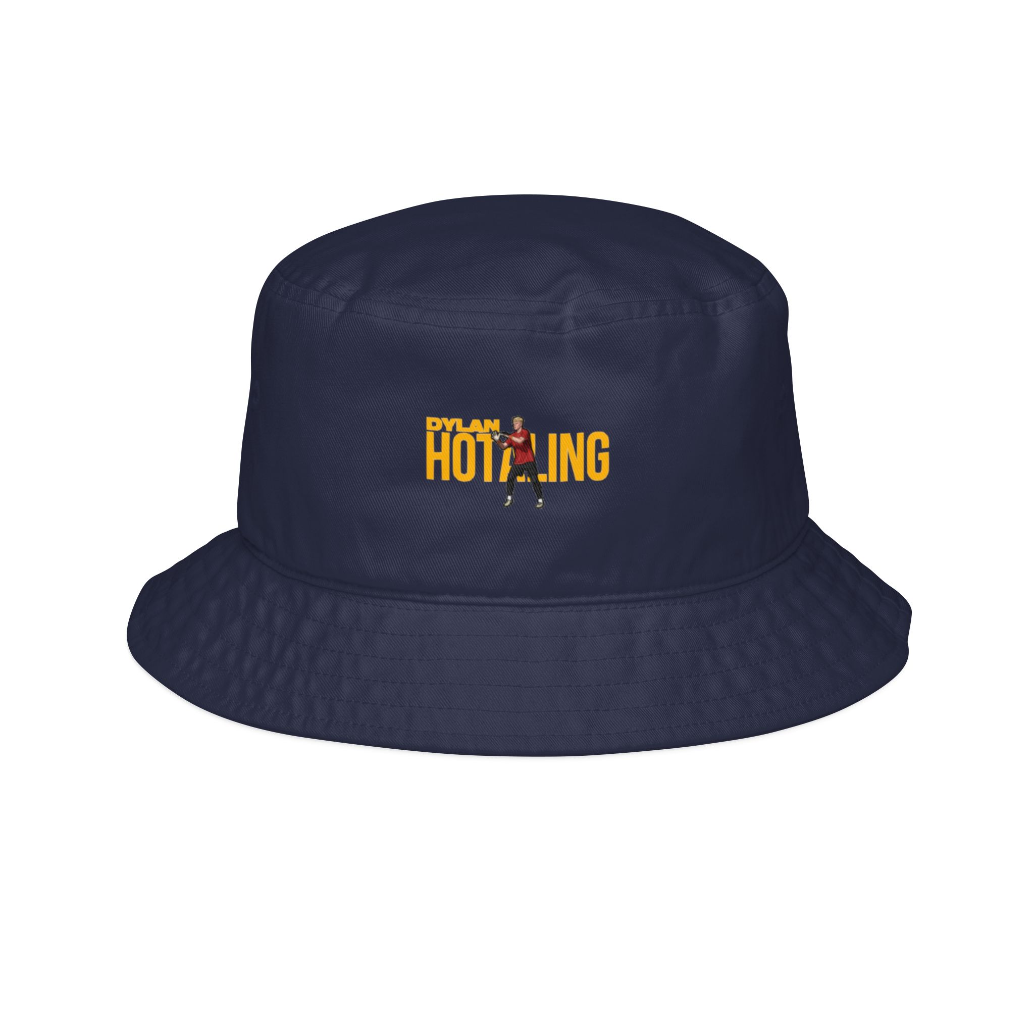 Bucket Hat — character_player_name in Navy