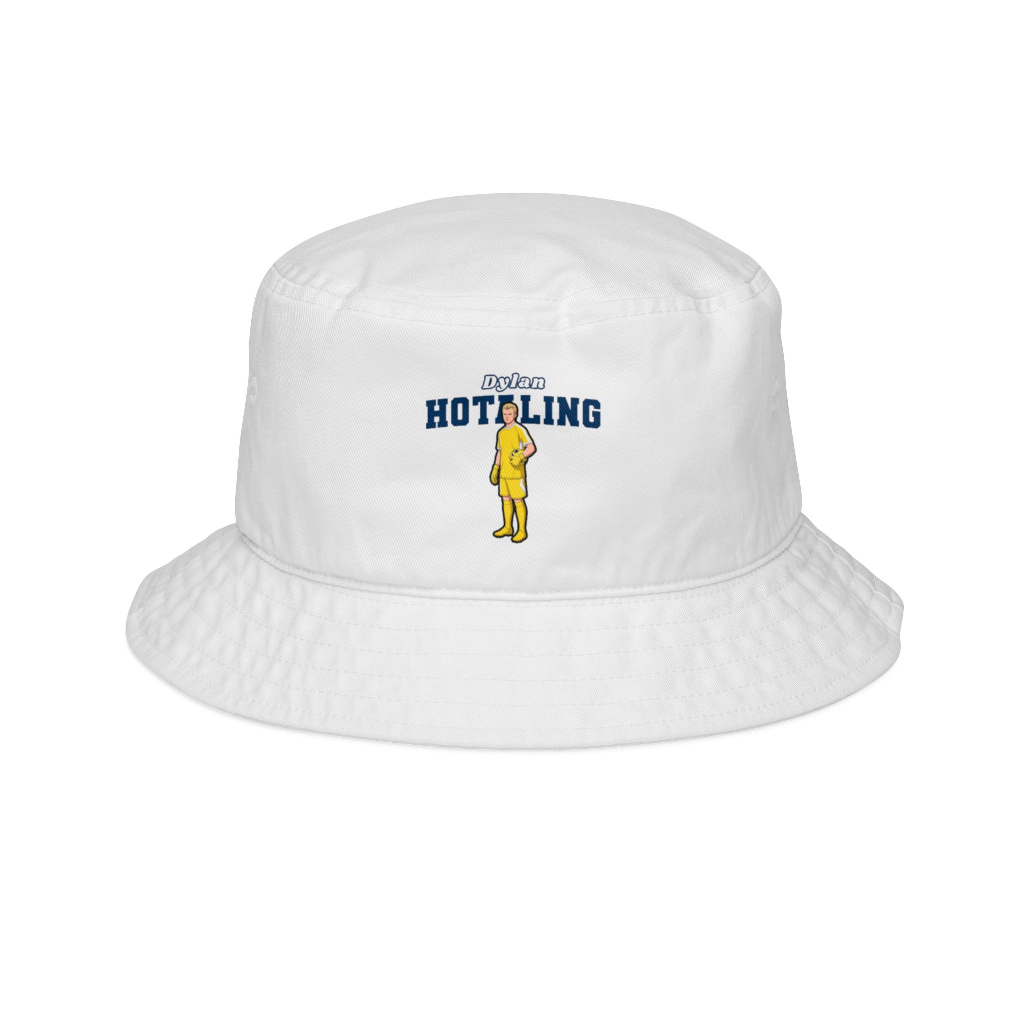 Bucket Hat — character_name_arch in White