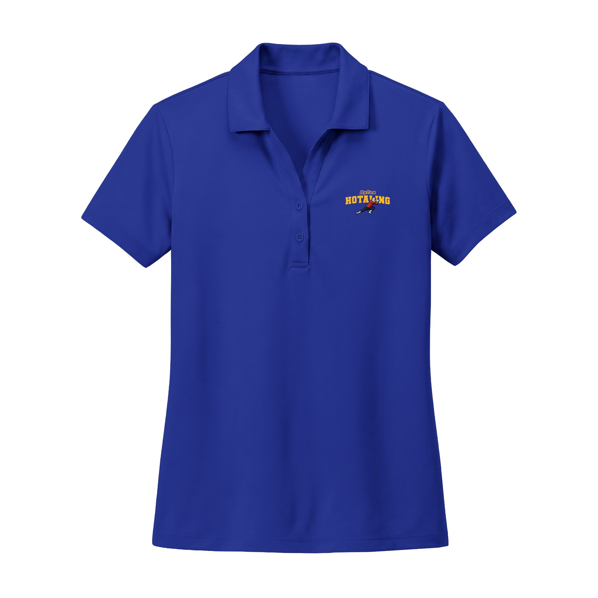 Women's Polo — character_name_arch in Royal