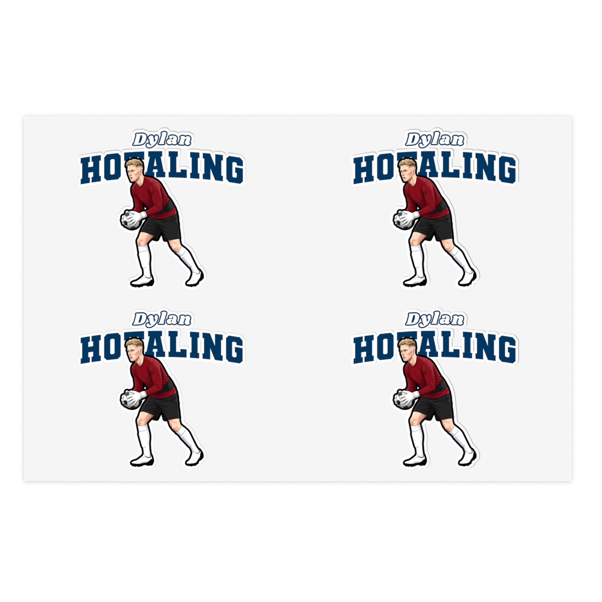Sticker Sheet — character_name_arch in Classic