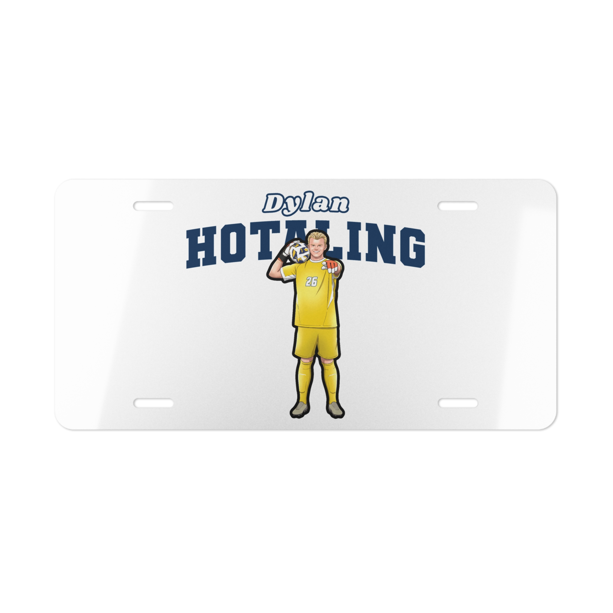 License Plate — character_name_arch in Classic