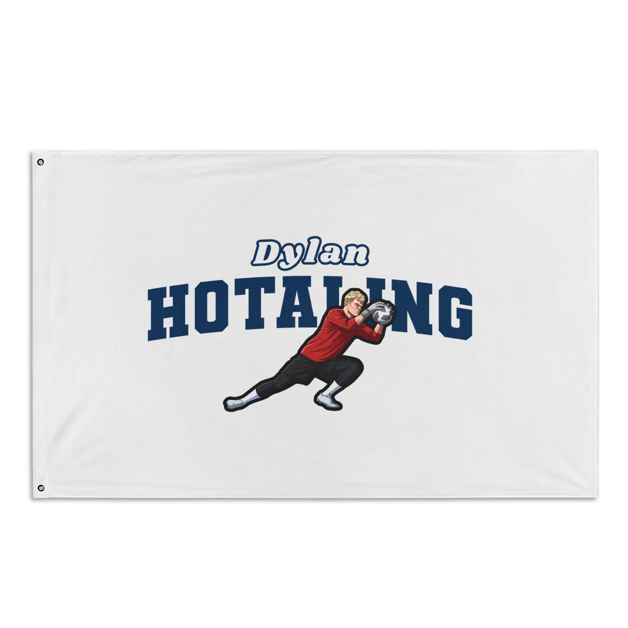 Flag (35 × 56 in) — character_name_arch in Classic