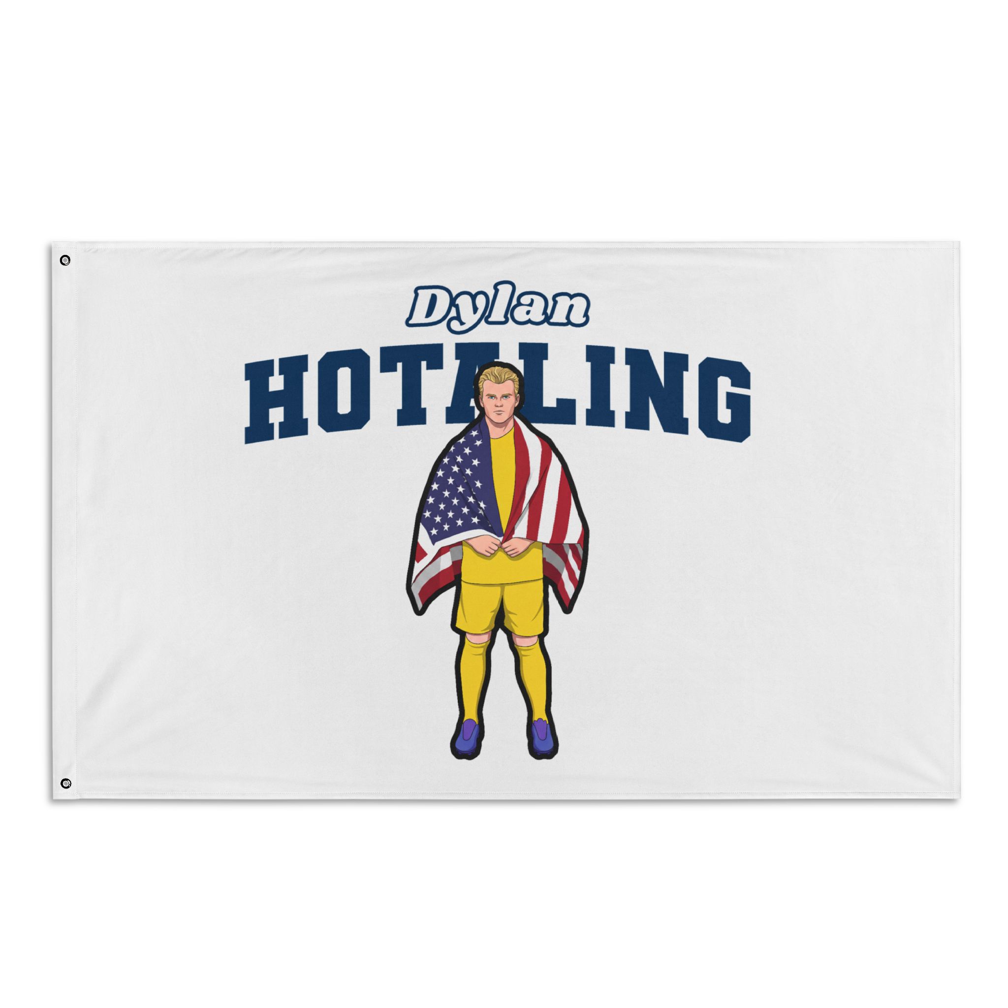 Flag (35 × 56 in) — character_name_arch in Classic
