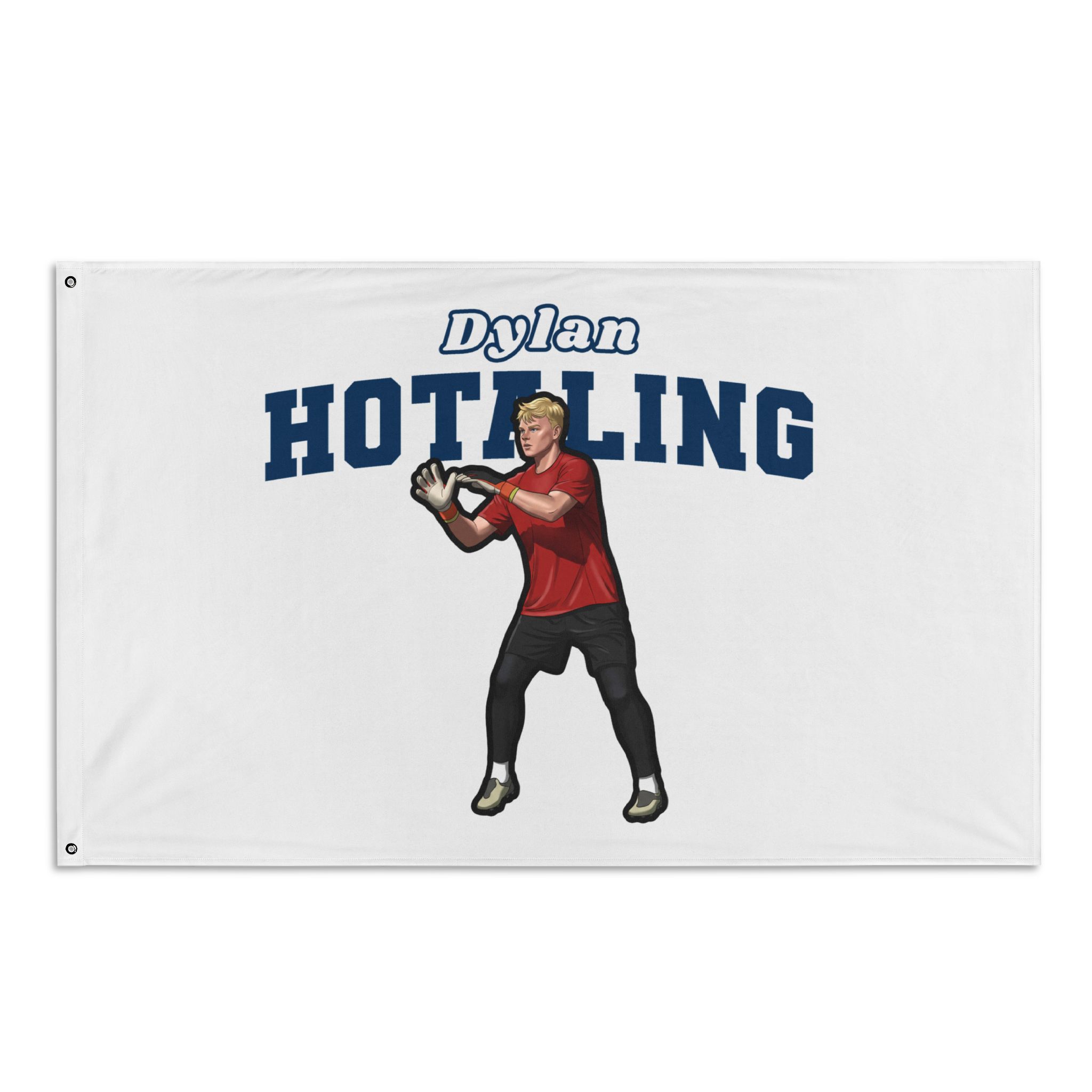Flag (35 × 56 in) — character_name_arch in Classic