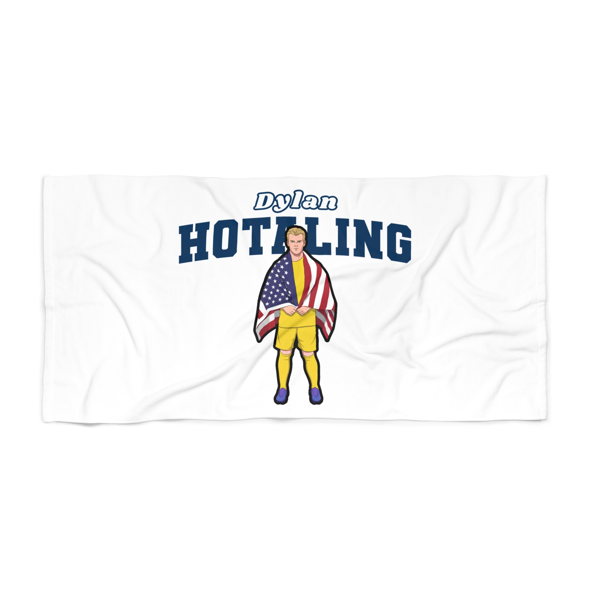Beach Towel — character_name_arch in Classic
