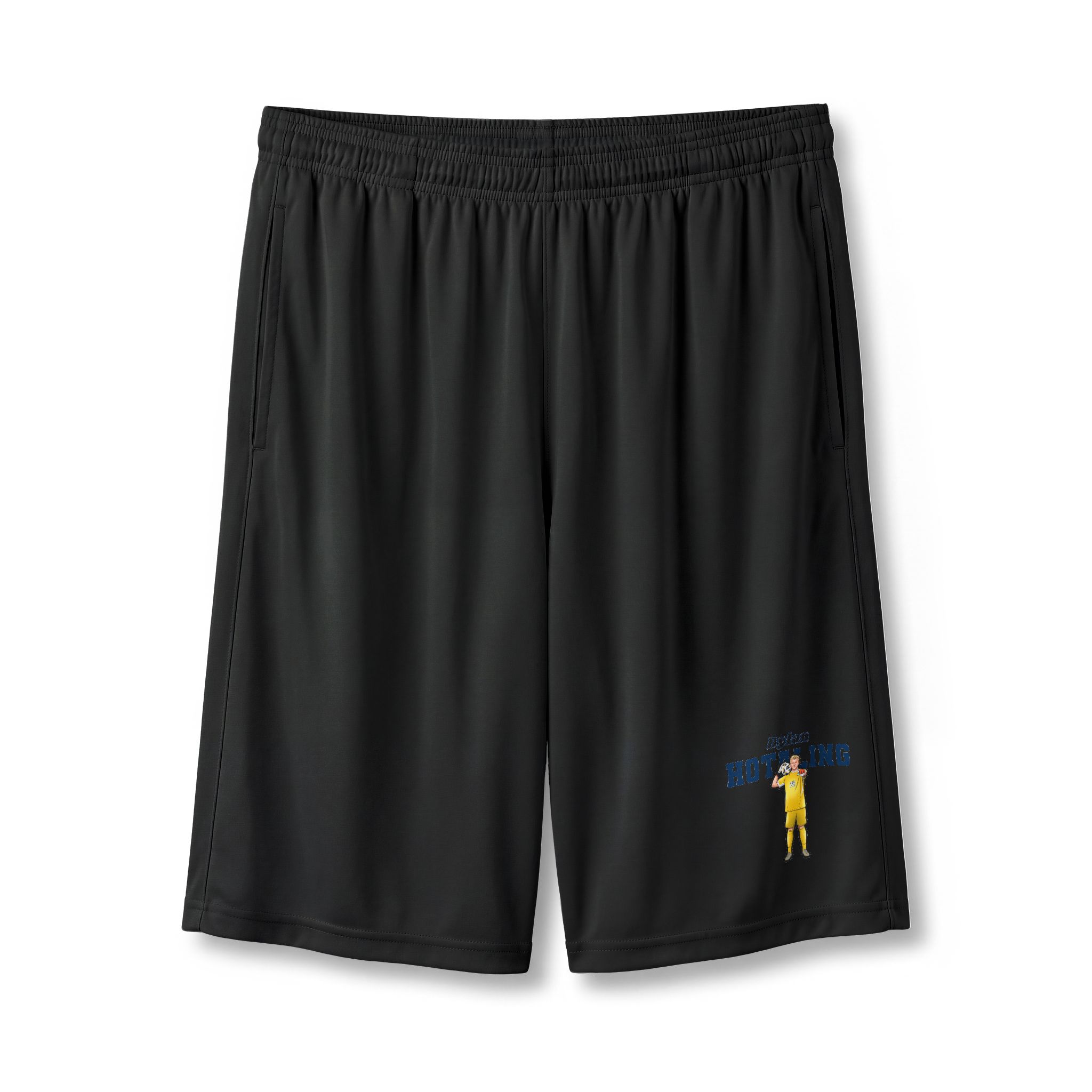 Shorts — character_name_arch in Black