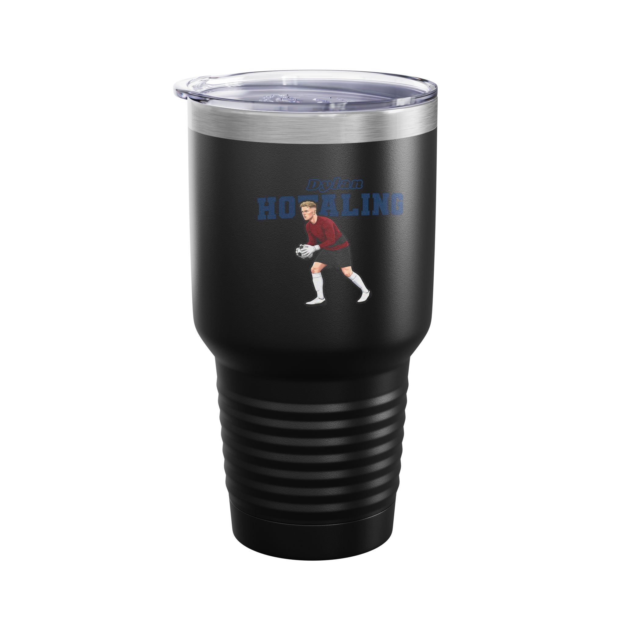 30oz Tumbler — character_name_arch in Black