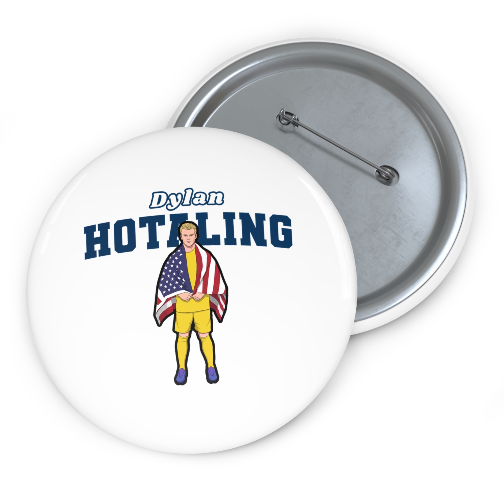 Game Day Pin — character_name_arch in Classic