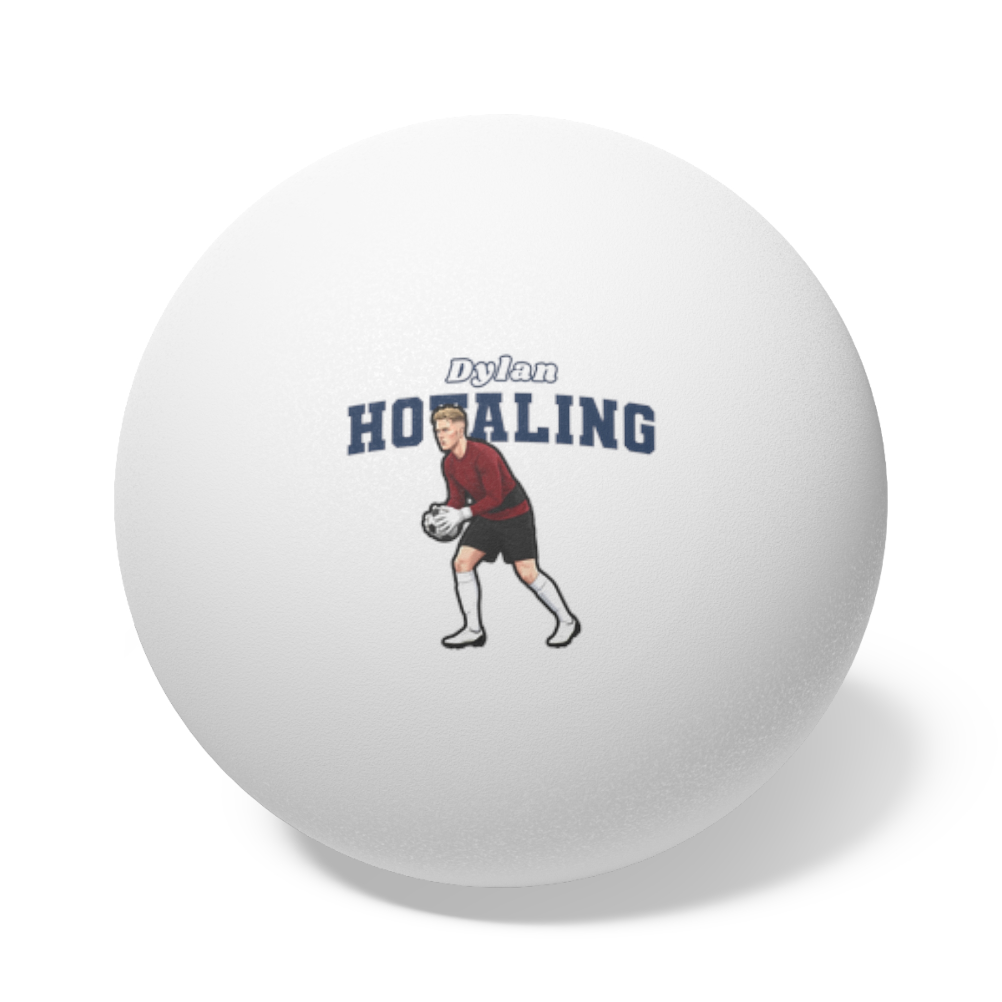Ping Pong Balls, 6 pcs — character_name_arch in White
