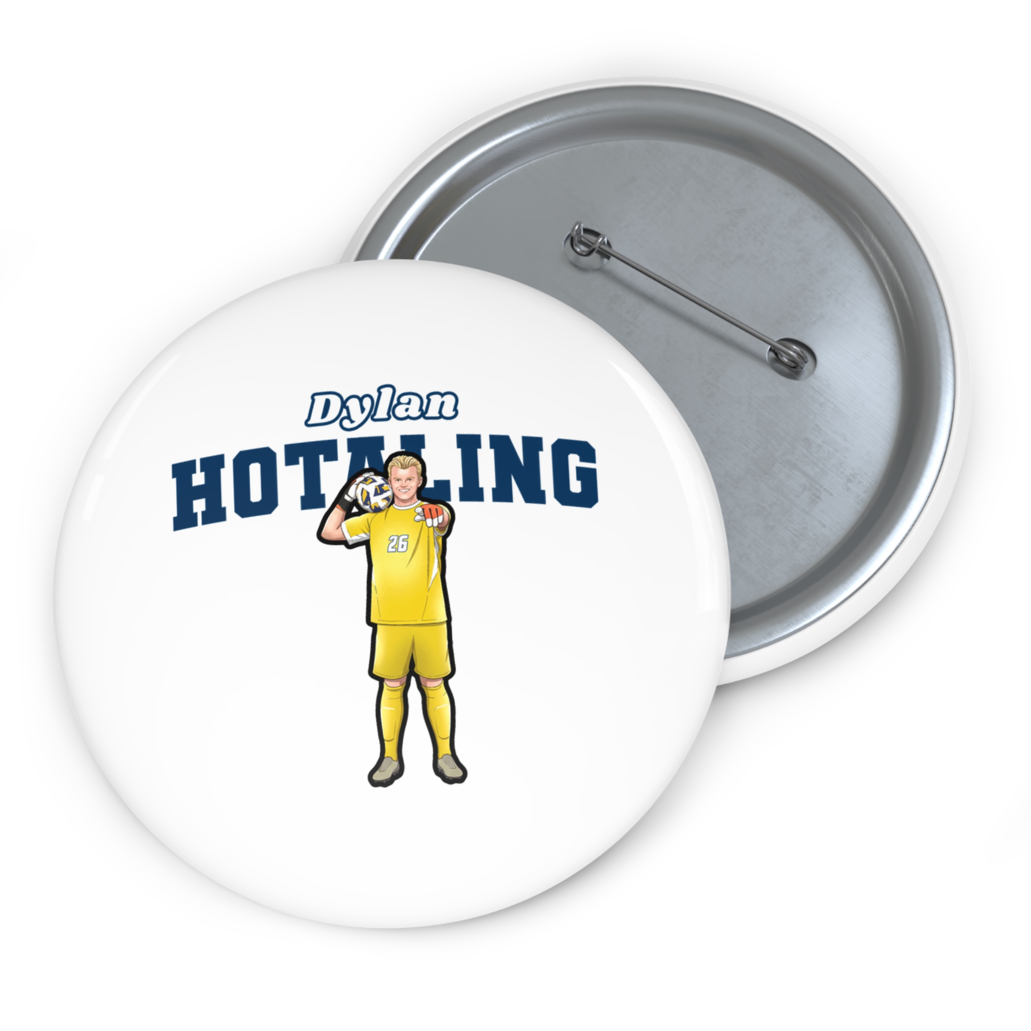 Game Day Pin — character_name_arch in Classic