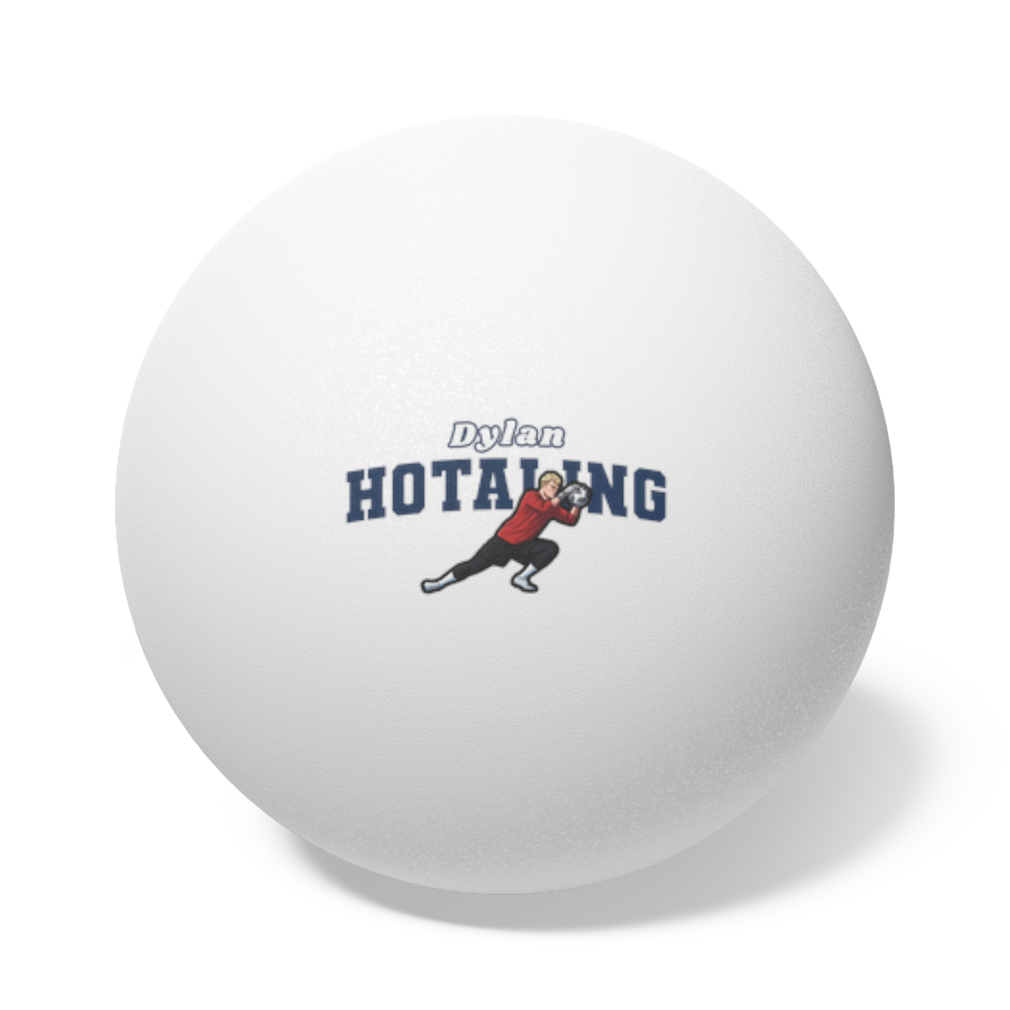 Ping Pong Balls, 6 pcs — character_name_arch in White