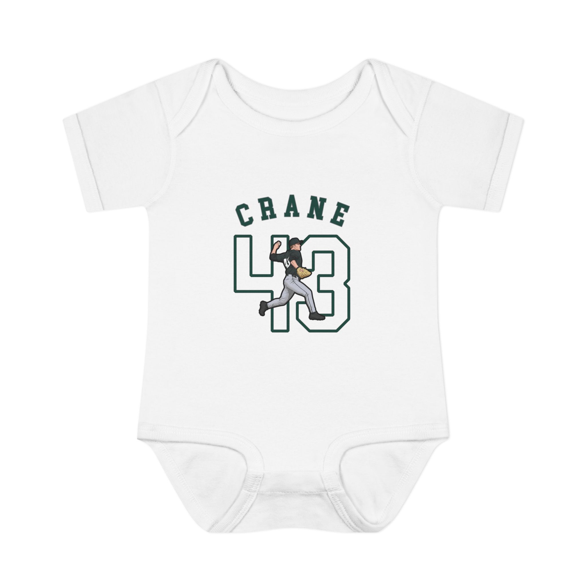Baby Onesie — character_shirsey_arch in White